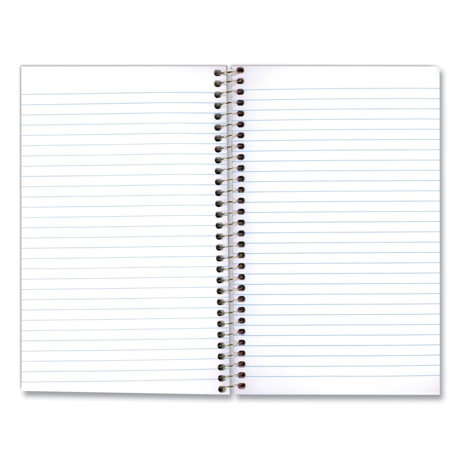 National® Single-Subject Wirebound Notebooks, Medium/College Rule, Blue Kolor Kraft Front Cover, (80) 9.5 x 6 Sheets