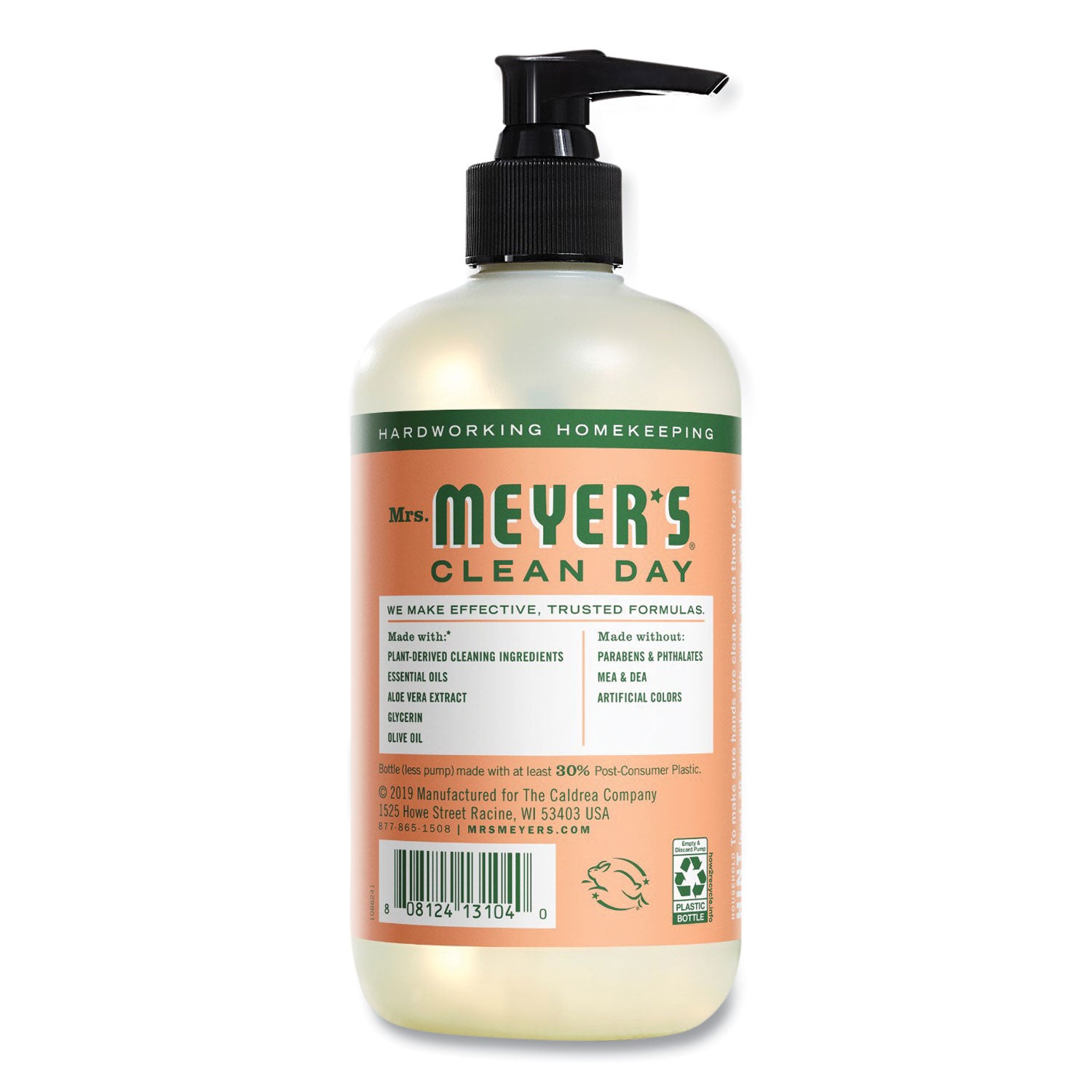 Mrs. Meyer's® Clean Day Liquid Hand Soap, Geranium Scent, 12.5 oz