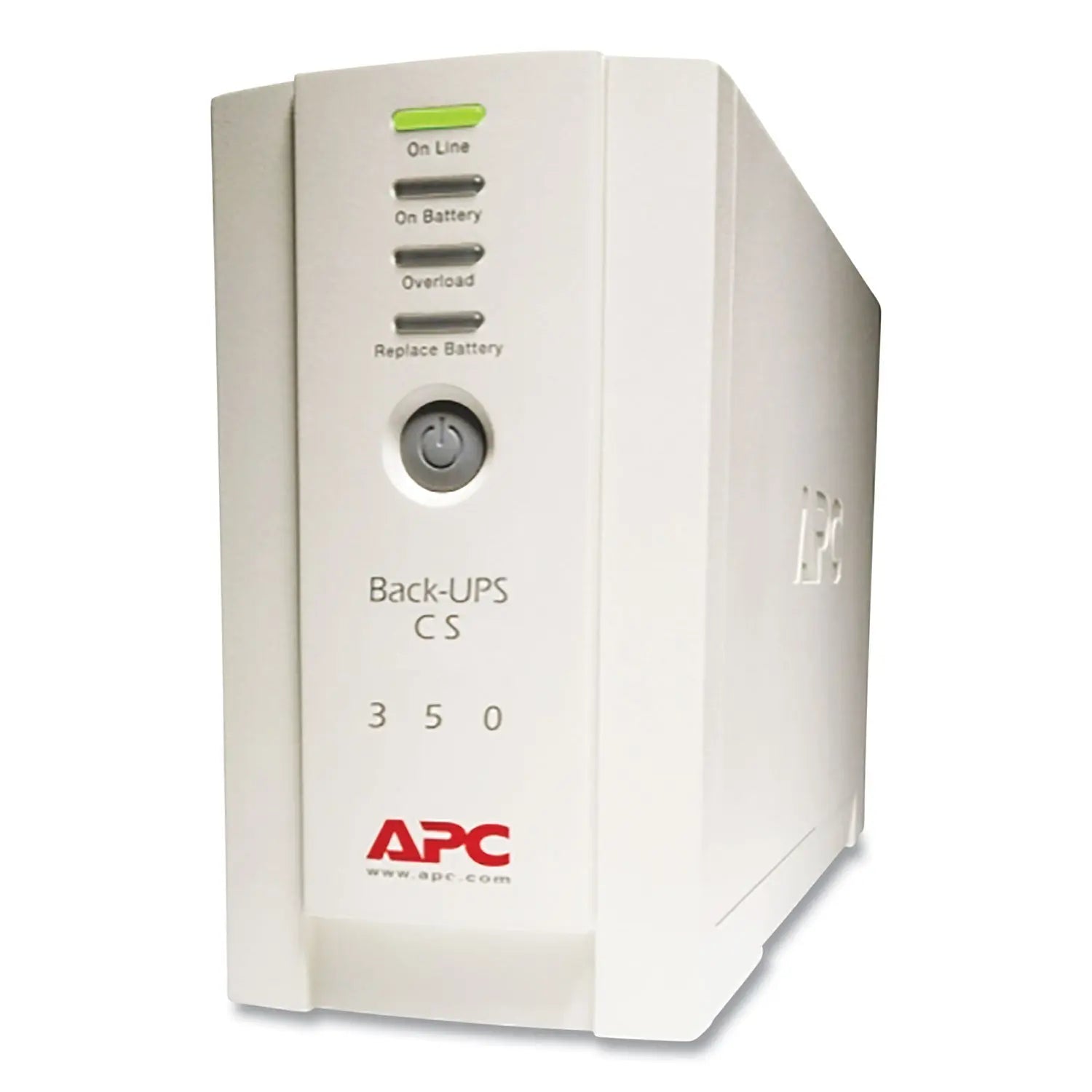 BK350 Back-UPS CS Battery Backup System, 6 Outlets, 350 VA, 1,020 J APC® Flipcost