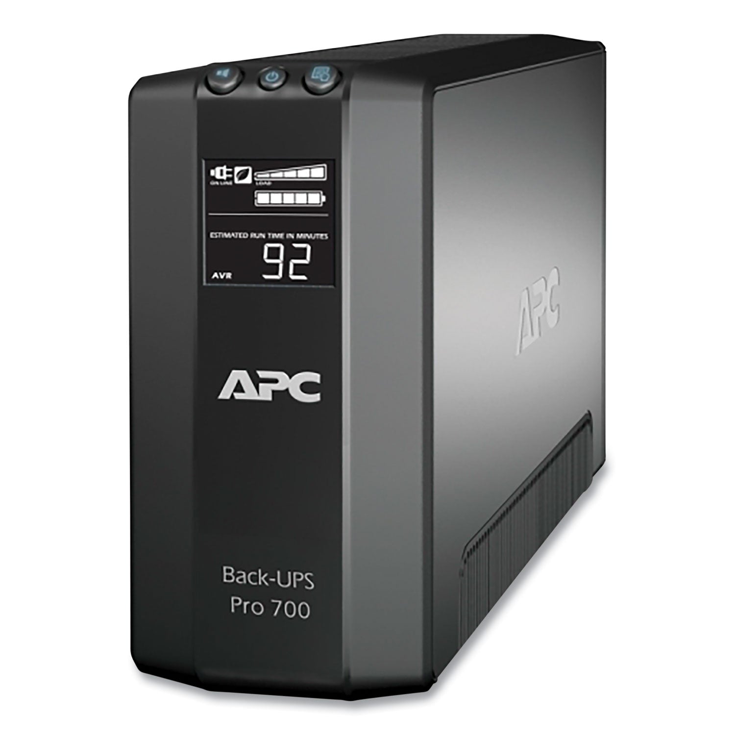 APC® Br700g Back-Ups Pro 700 Battery Backup System, 6 Outlets, 700 Va, 355 J