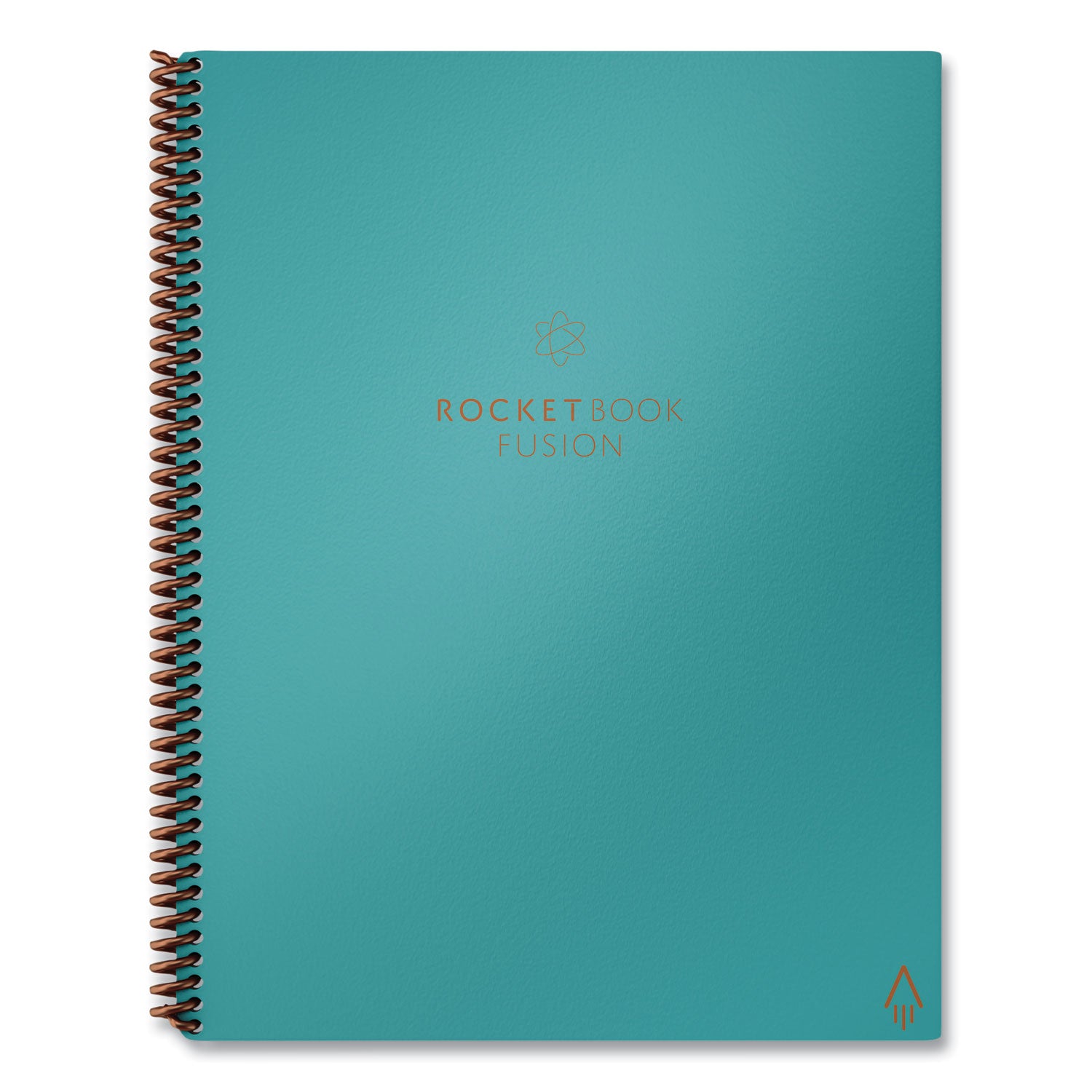 Rocketbook Fusion Smart Notebook, Seven Assorted Page Formats, Teal Cover, (21) 11 x 8.5 Sheets