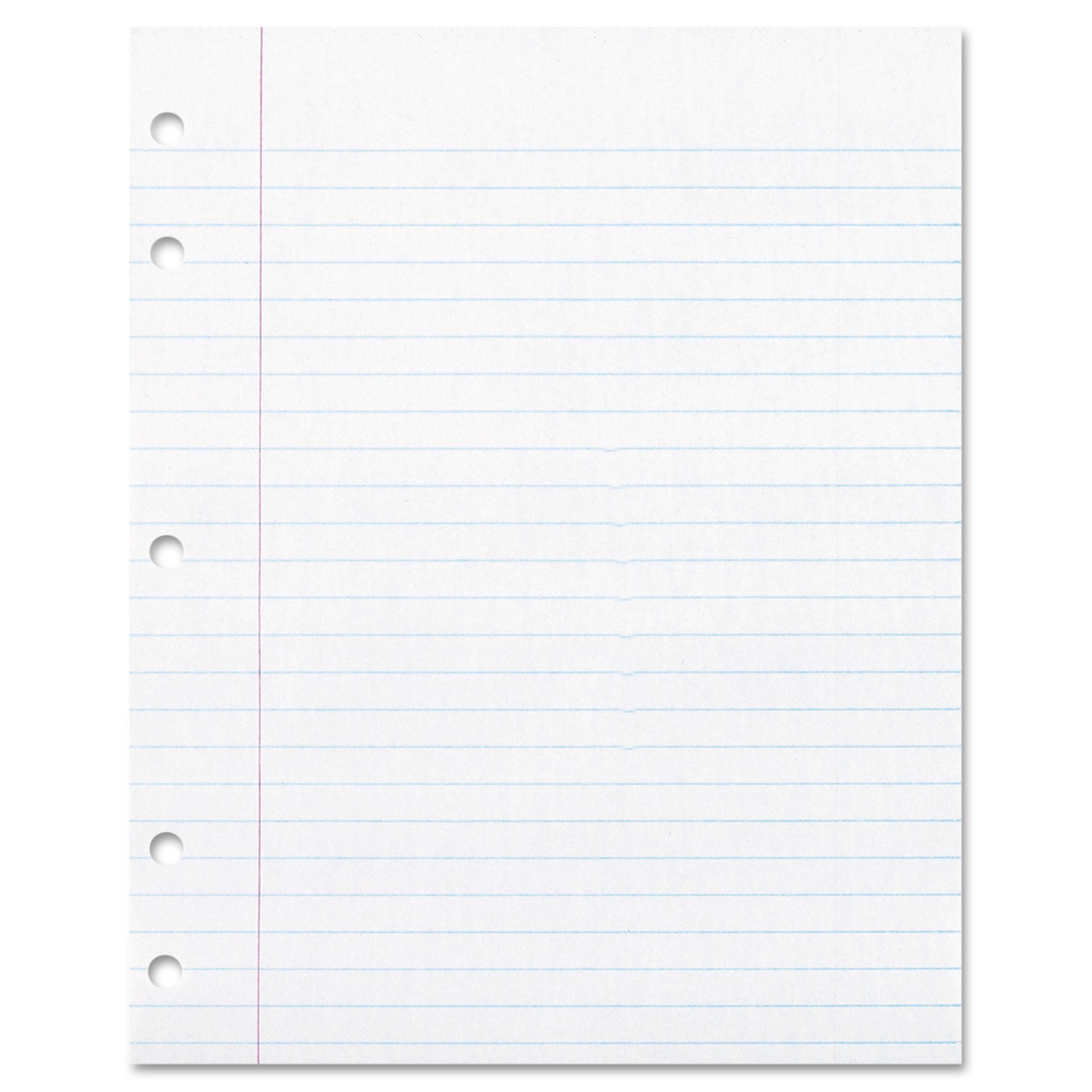 Pacon® Ecology Filler Paper, 3-Hole, 8 X 10.5, Wide/legal Rule, 150/pack