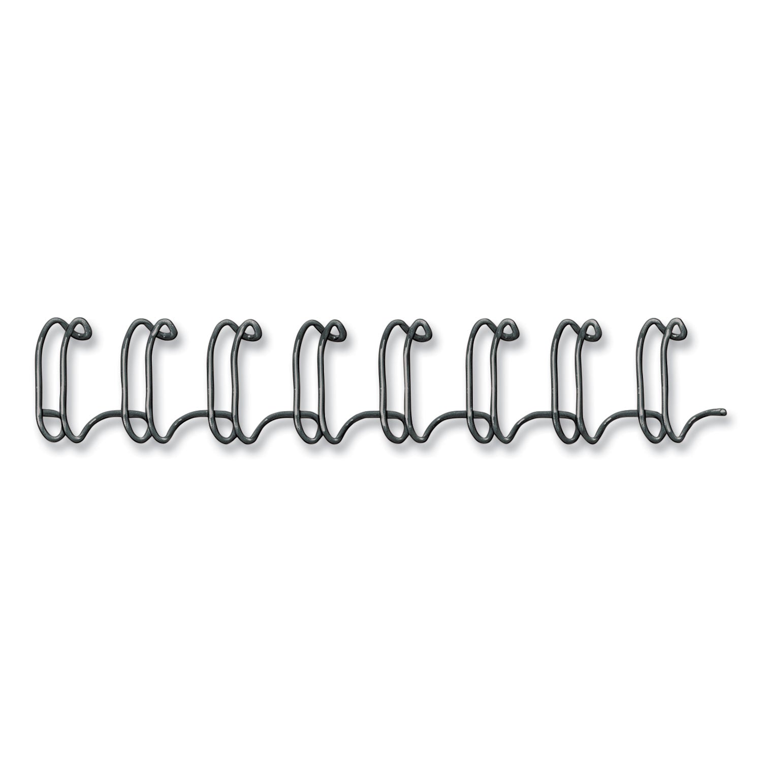 Fellowes® Wire Bindings, 3/8" Diameter, 80 Sheet Capacity, Black, 25/pack