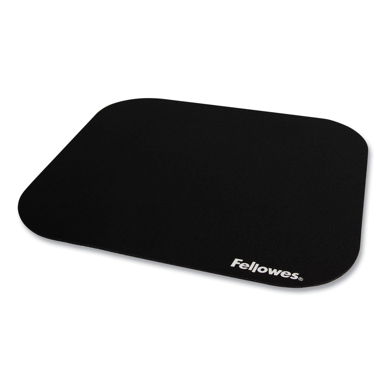 Fellowes® Polyester Mouse Pad, 9 x 8, Black