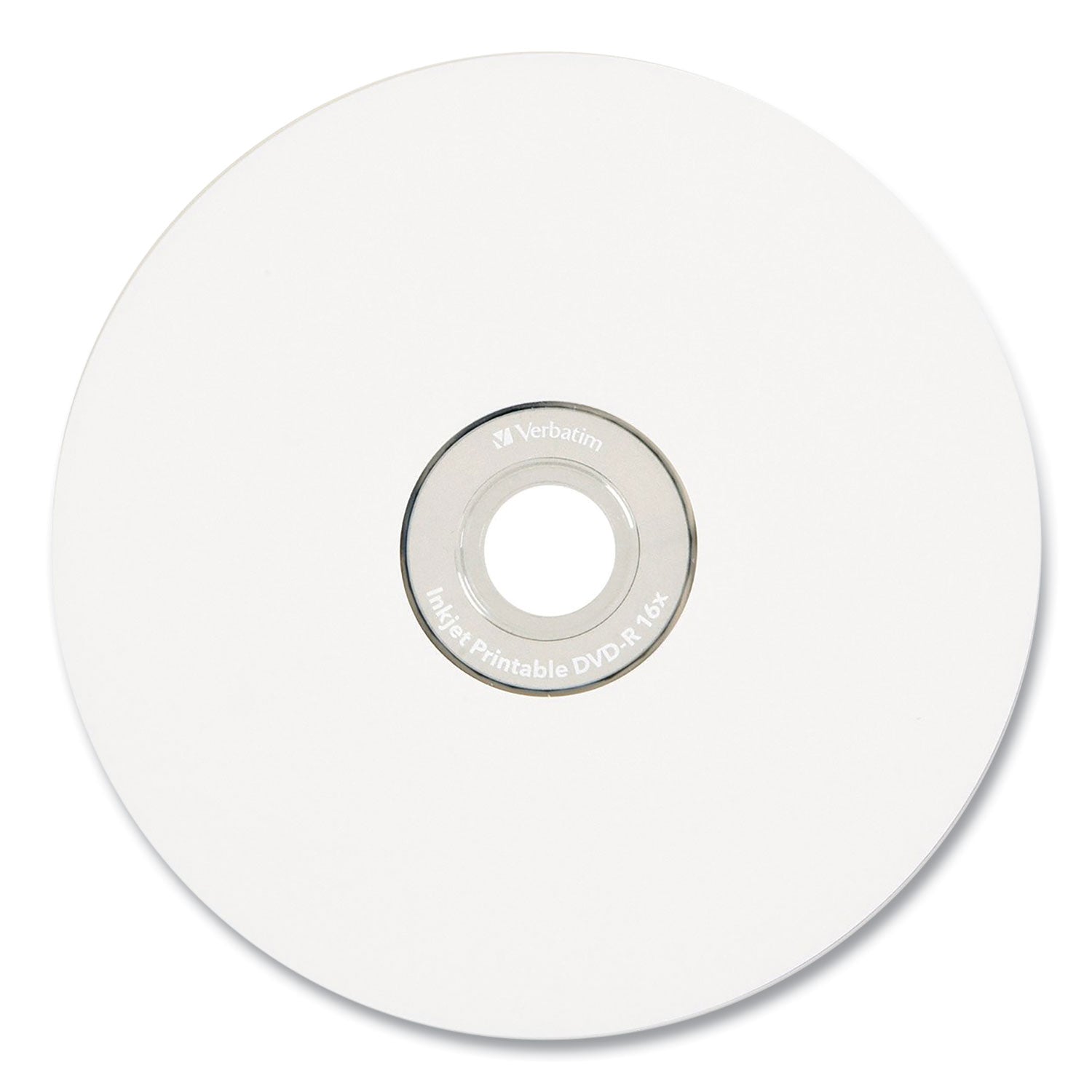 Verbatim® Dvd-R Recordable Disc, 4.7 Gb, 16x, Spindle, White, 50/pack