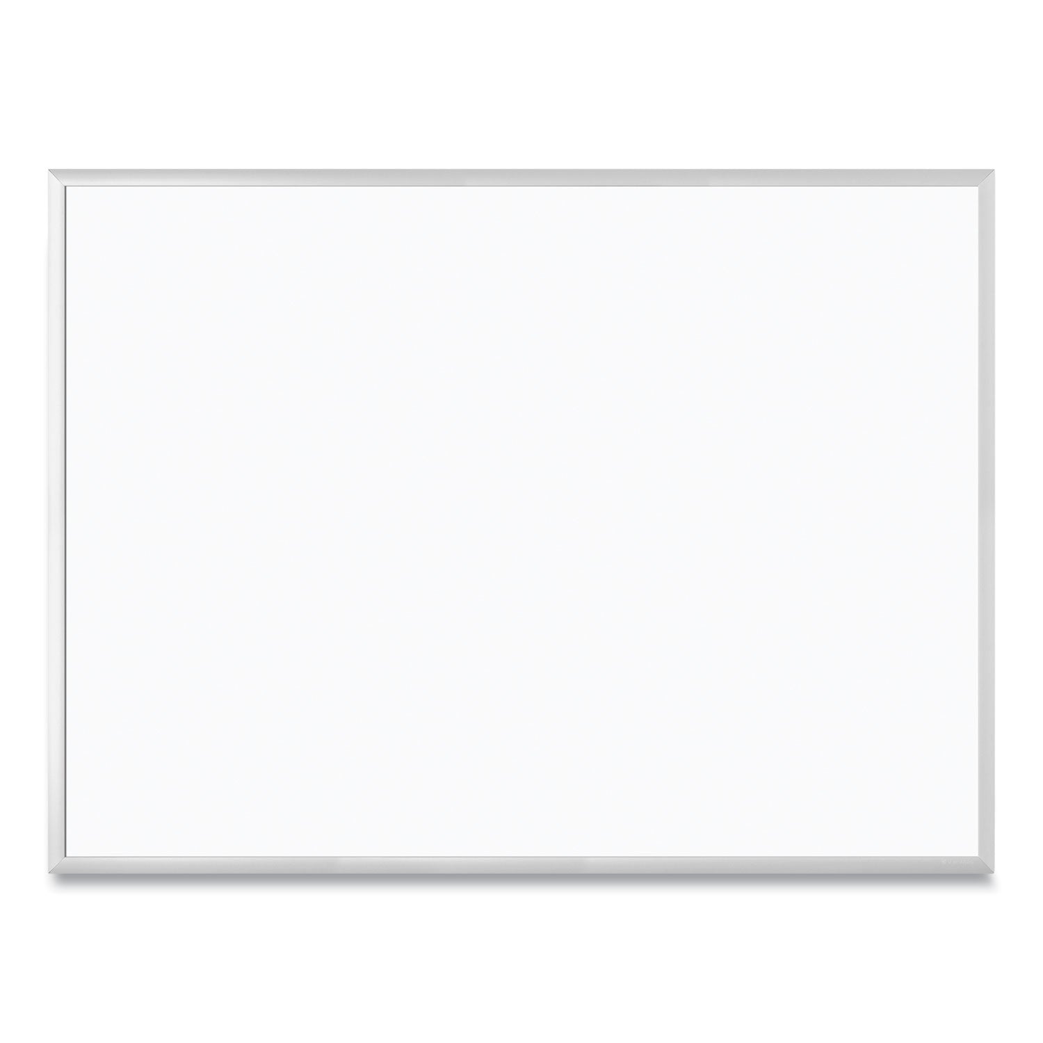 U Brands Magnetic Dry Erase Board with Aluminum Frame, 48" x 36" (Actual Size: 47" x 35"), White Surface, Satin Aluminum Frame