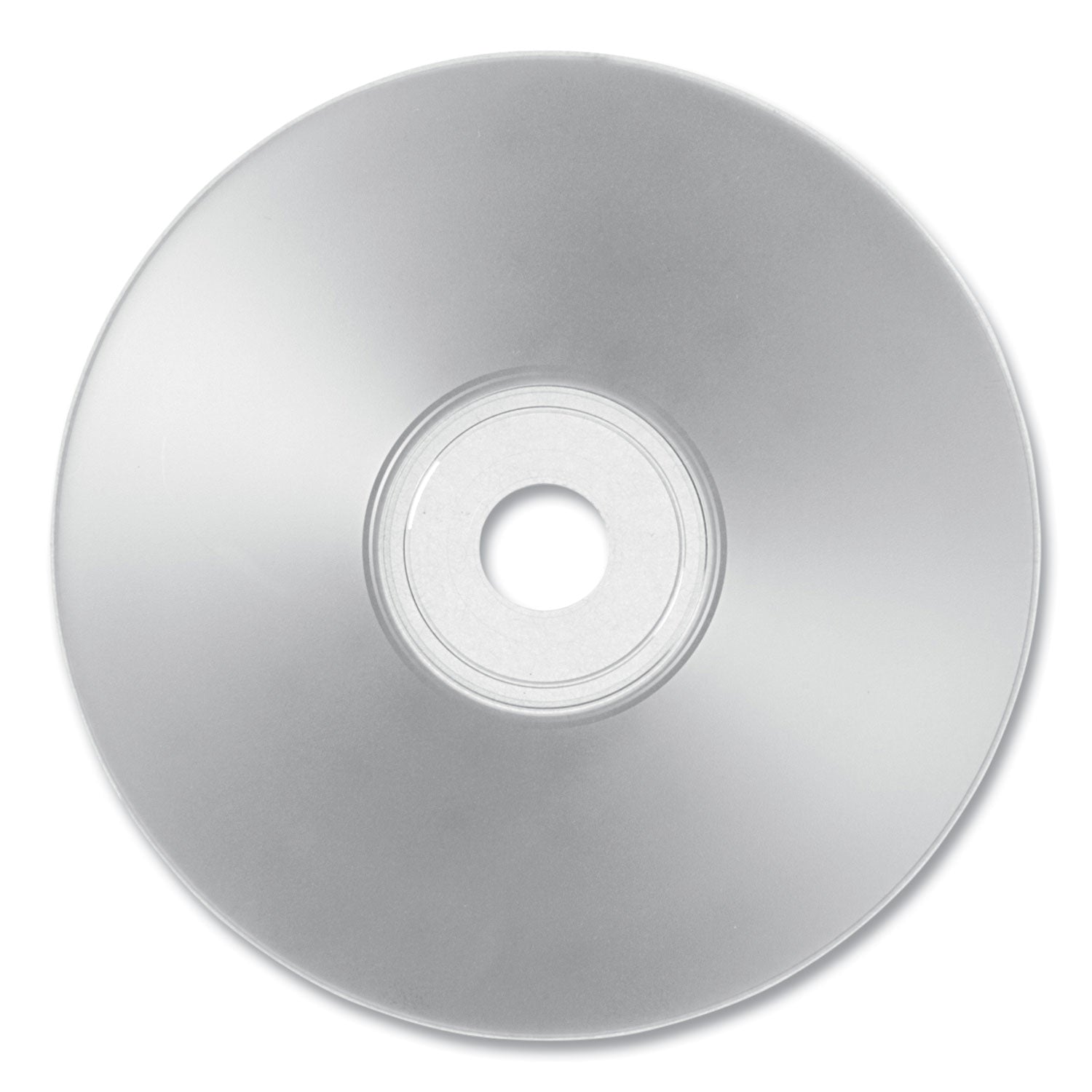 Verbatim® CD-R Printable Recordable Disc, 700 MB/80 min, 52x, Spindle, Silver, 100/Pack