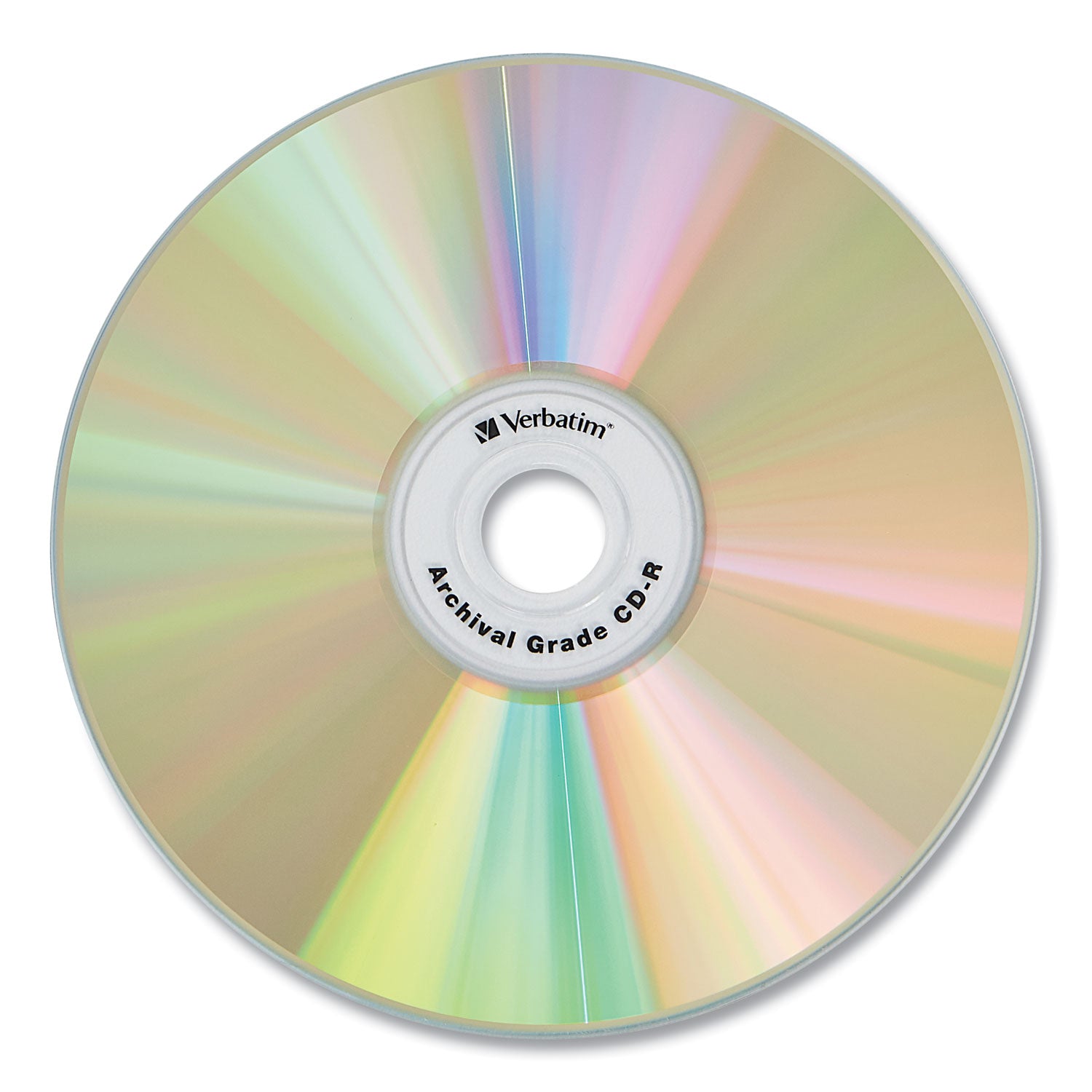 Verbatim® Cd-R Archival Grade Recordable Disc, 700 Mb/80 Min, 52x, Spindle, Gold, 50/pack