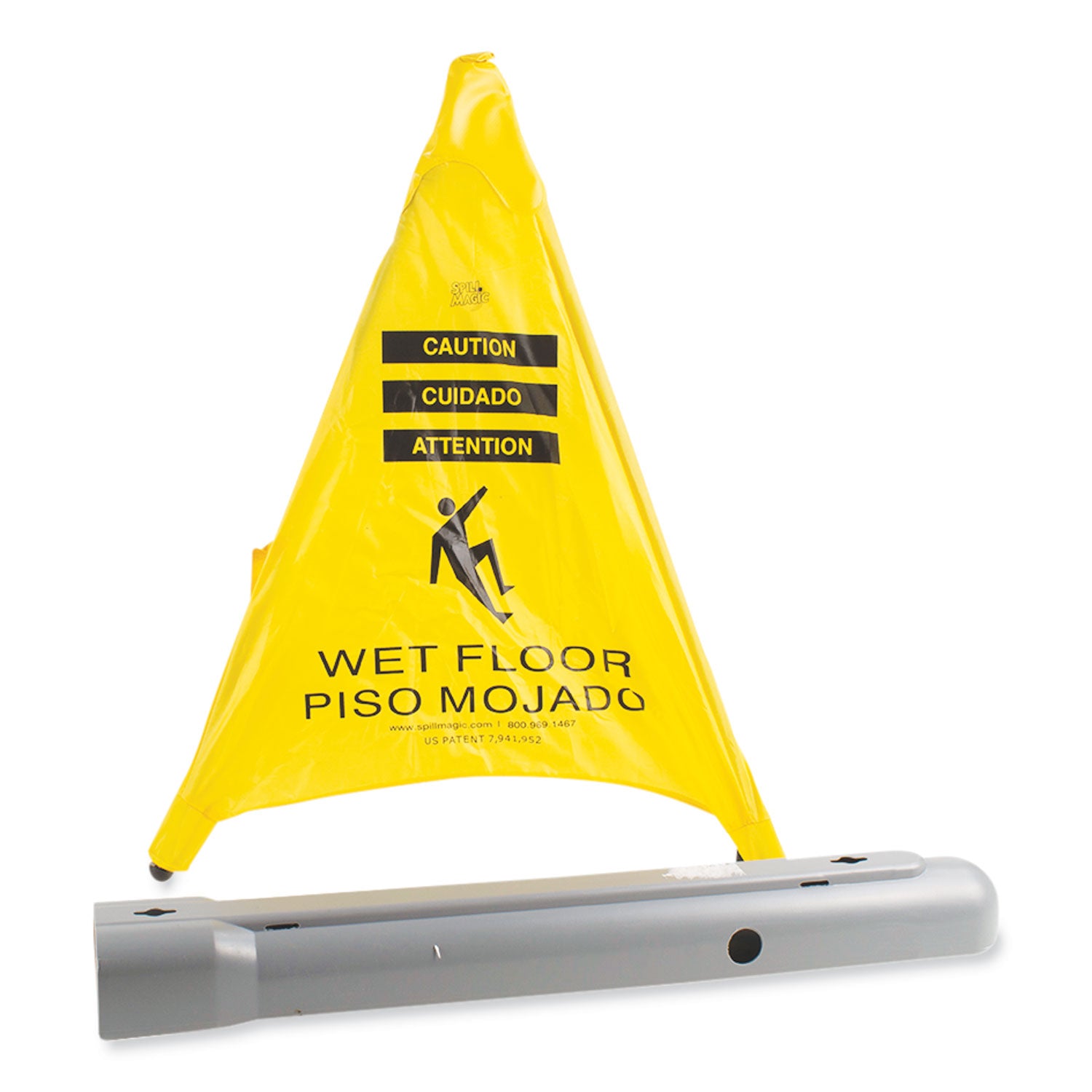 Spill Magic™ Pop Up Safety Cone, 3 X 2.5 X 20, Yellow