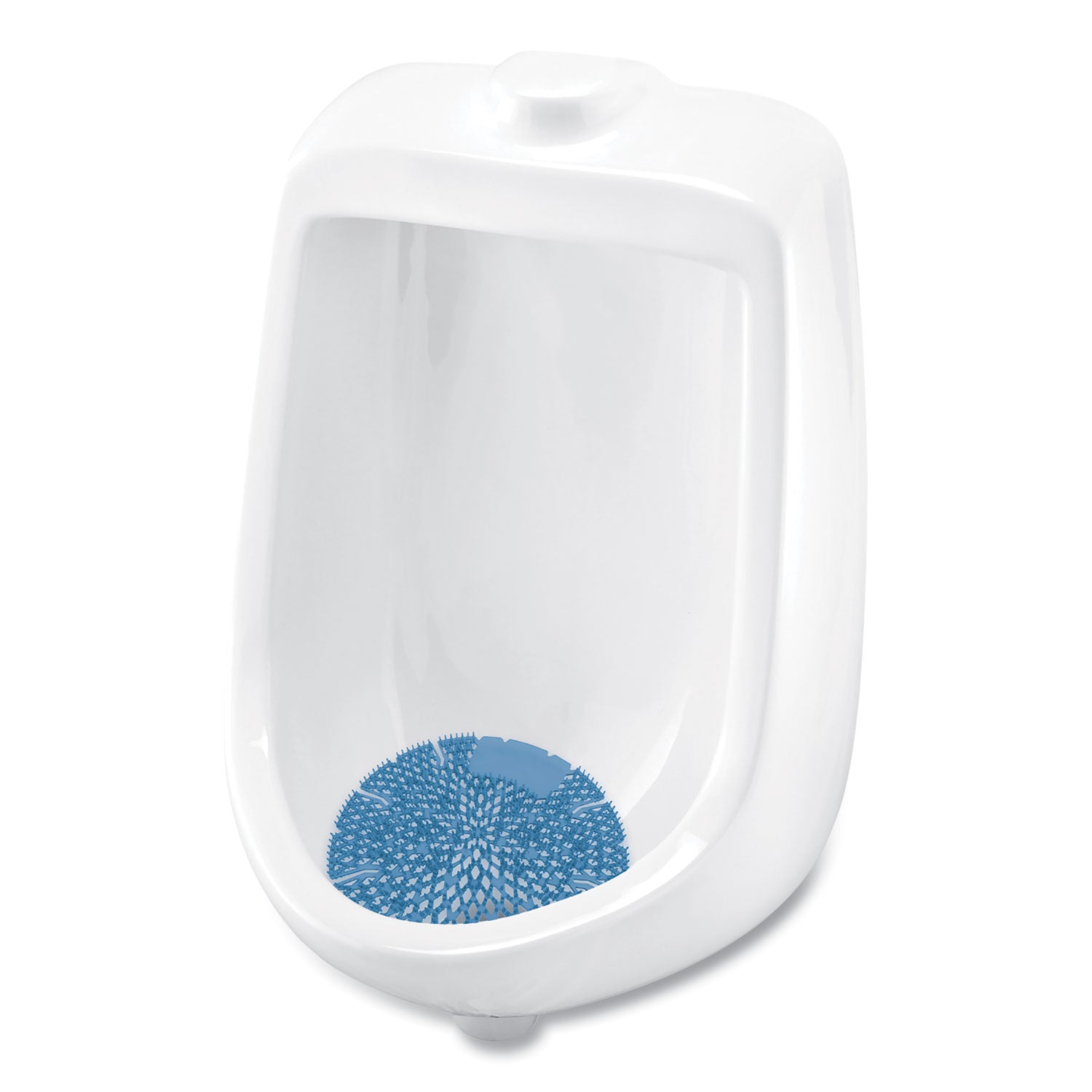 Big D Industries Diamond 3d Urinal Screen, Mountain Air Scent, Blue, 10/pack, 6 Packs/carton