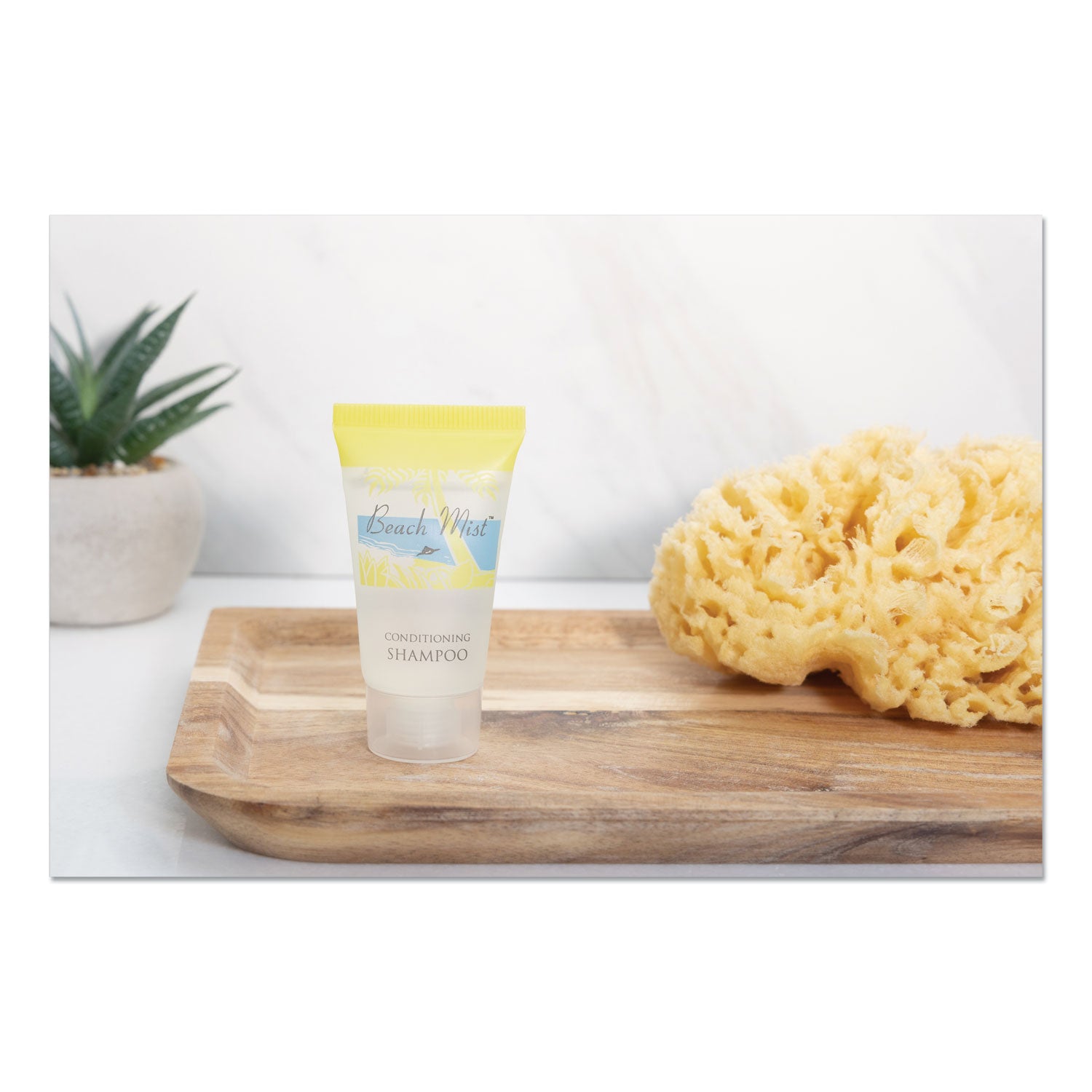 Beach Mist™ Shampoo, Fresh Scent, 0.65 oz, 288/Carton