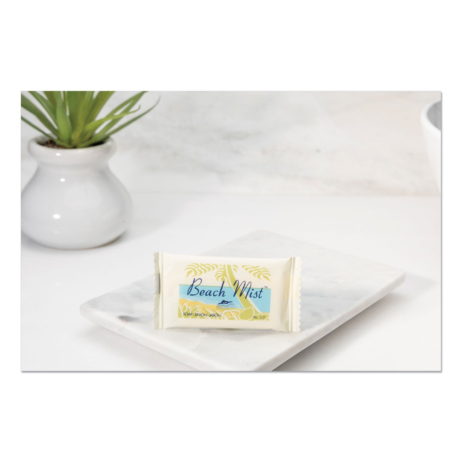 Beach Mist™ Face and Body Soap, Beach Mist Scent, # 1/2, 1,000/Carton