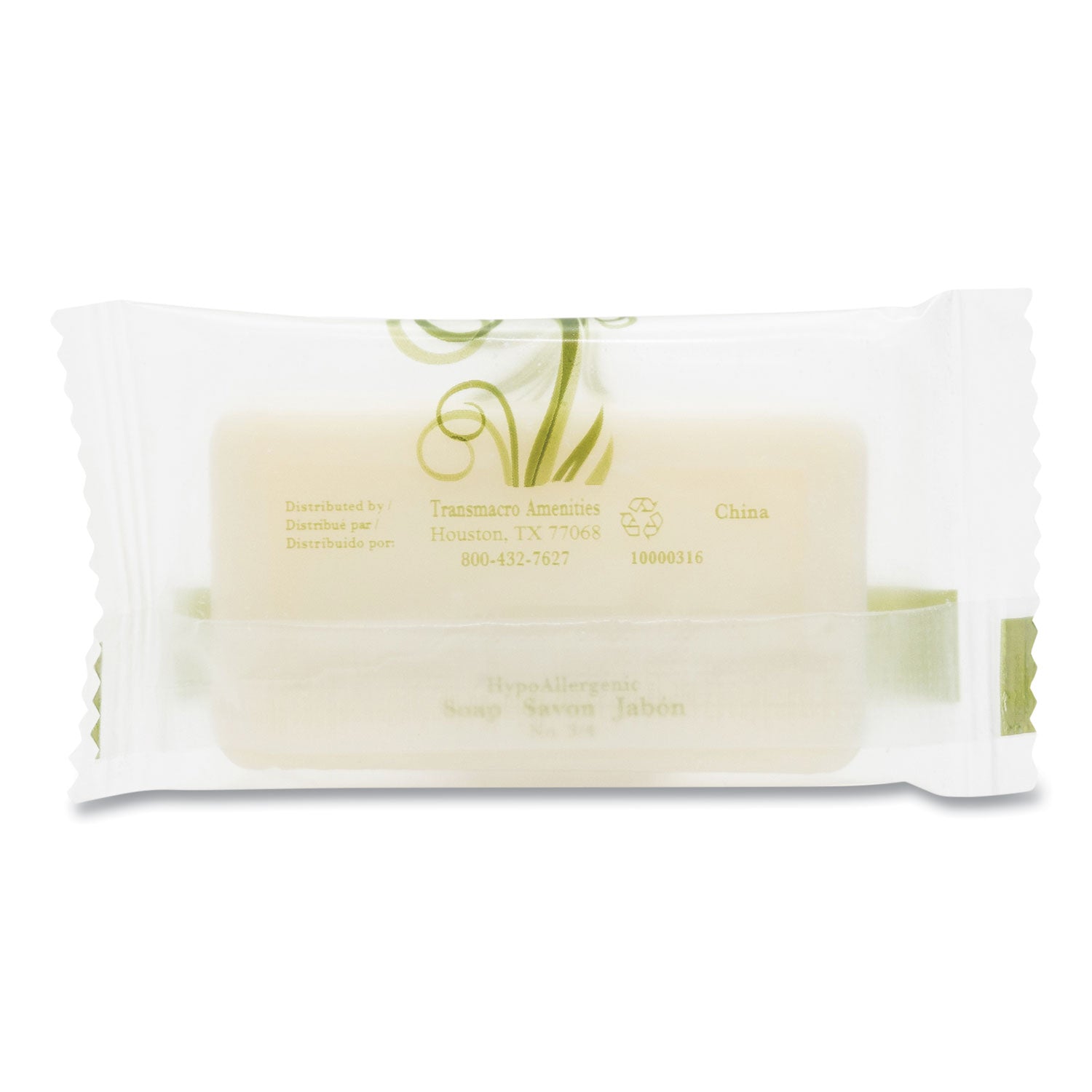 Pure & Natural™ Body and Facial Soap, Fresh Scent, # 3/4, 1,000/Carton