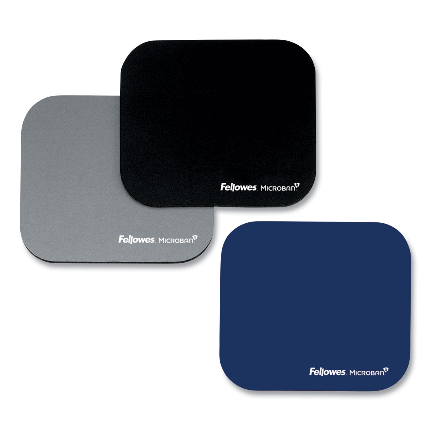 Fellowes® Mouse Pad with Microban Protection, 9 x 8, Black