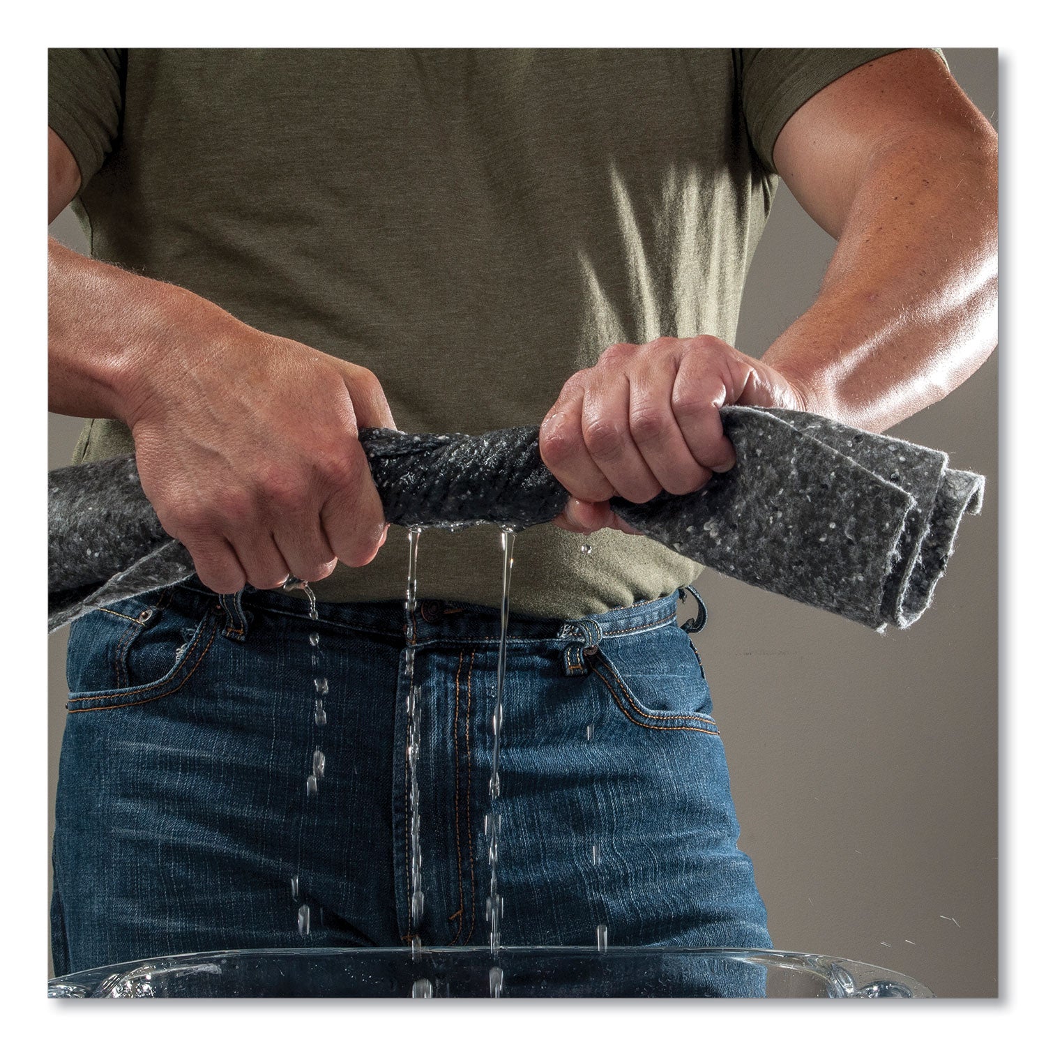 HOSPECO® Taskbrand All Sorb Industrial Sorbent Pad, 0.11 Gal, 15 X 18, 200/carton