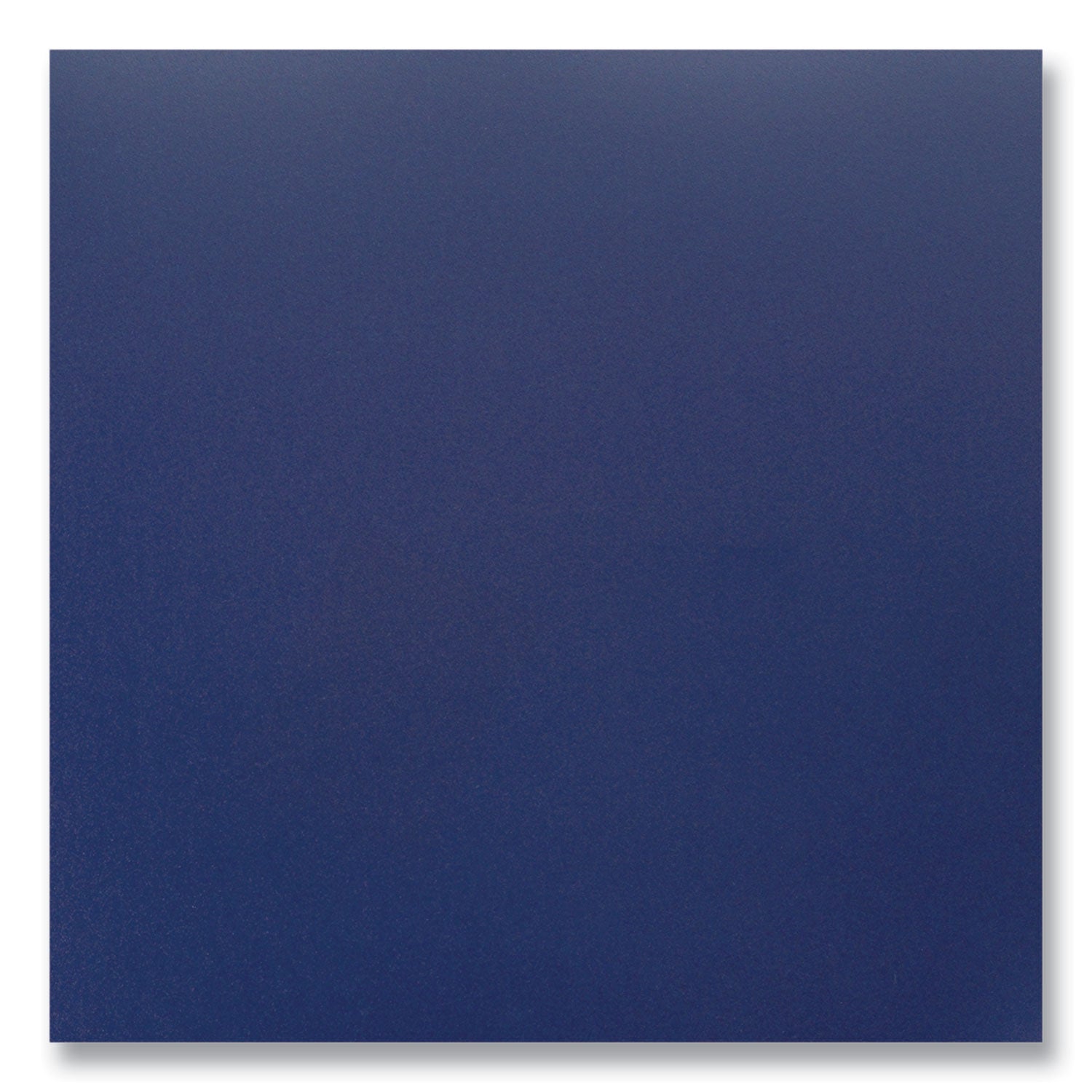 GBC® Opaque Plastic Presentation Covers for Binding Systems, Navy, 11 x 8.5, Unpunched, 50/Pack