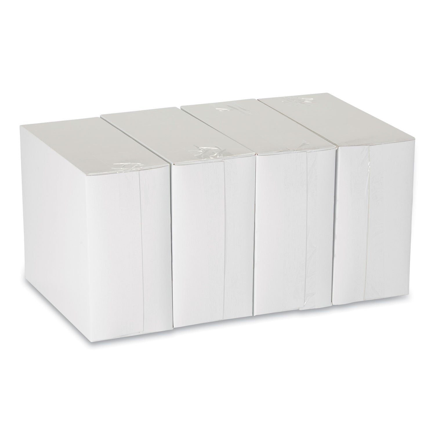 Dixie® 1/8-Fold Linen-Replacement Dinner Napkins, Two-Ply, 17 X 17, White