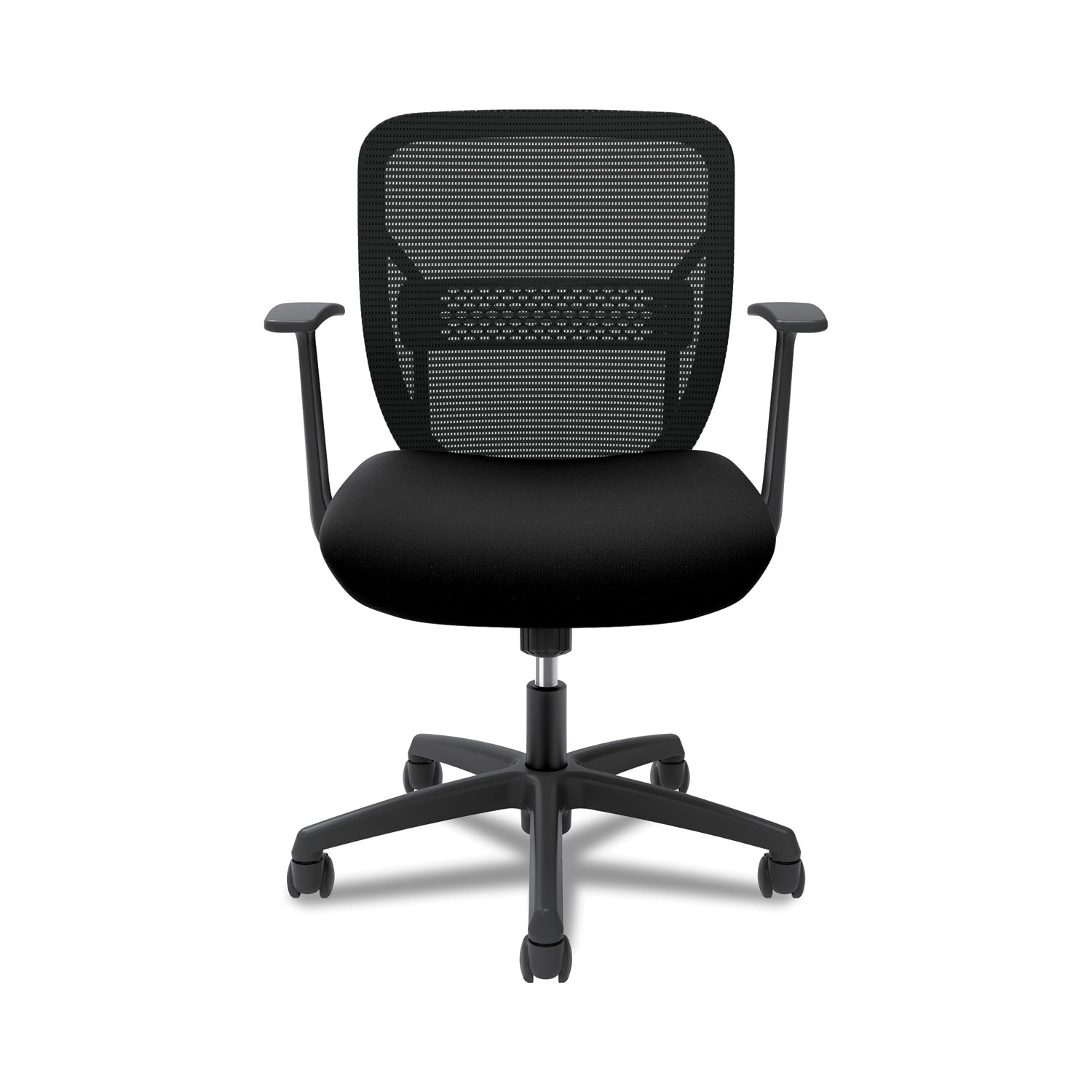 HON® Gateway Mid-Back Task Chair, Supports Up To 250 Lb, 17" To 22" Seat Height, Black