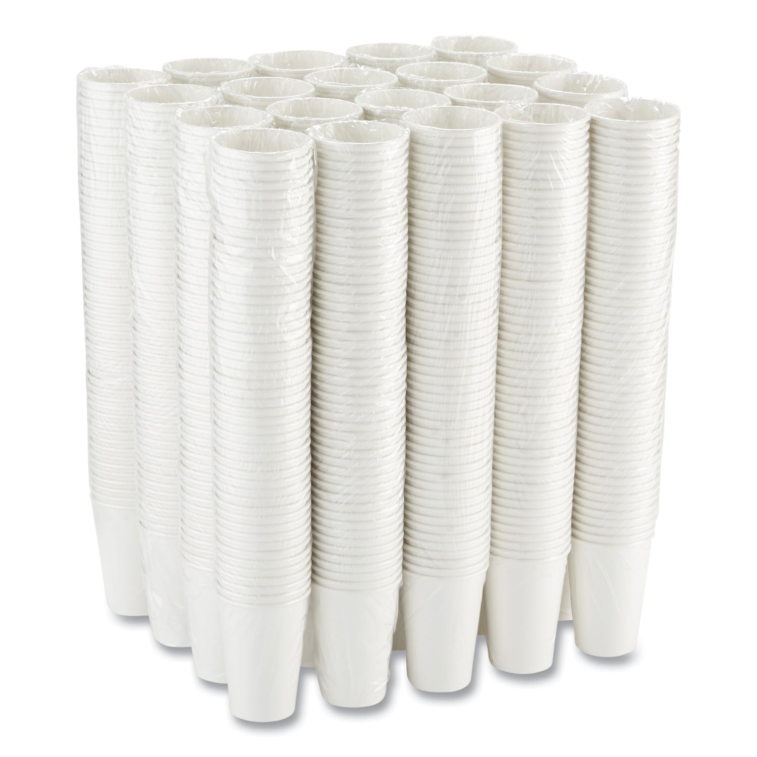 Dixie® Paper Hot Cups, 16 Oz, White, 50/sleeve, 20 Sleeves/carton