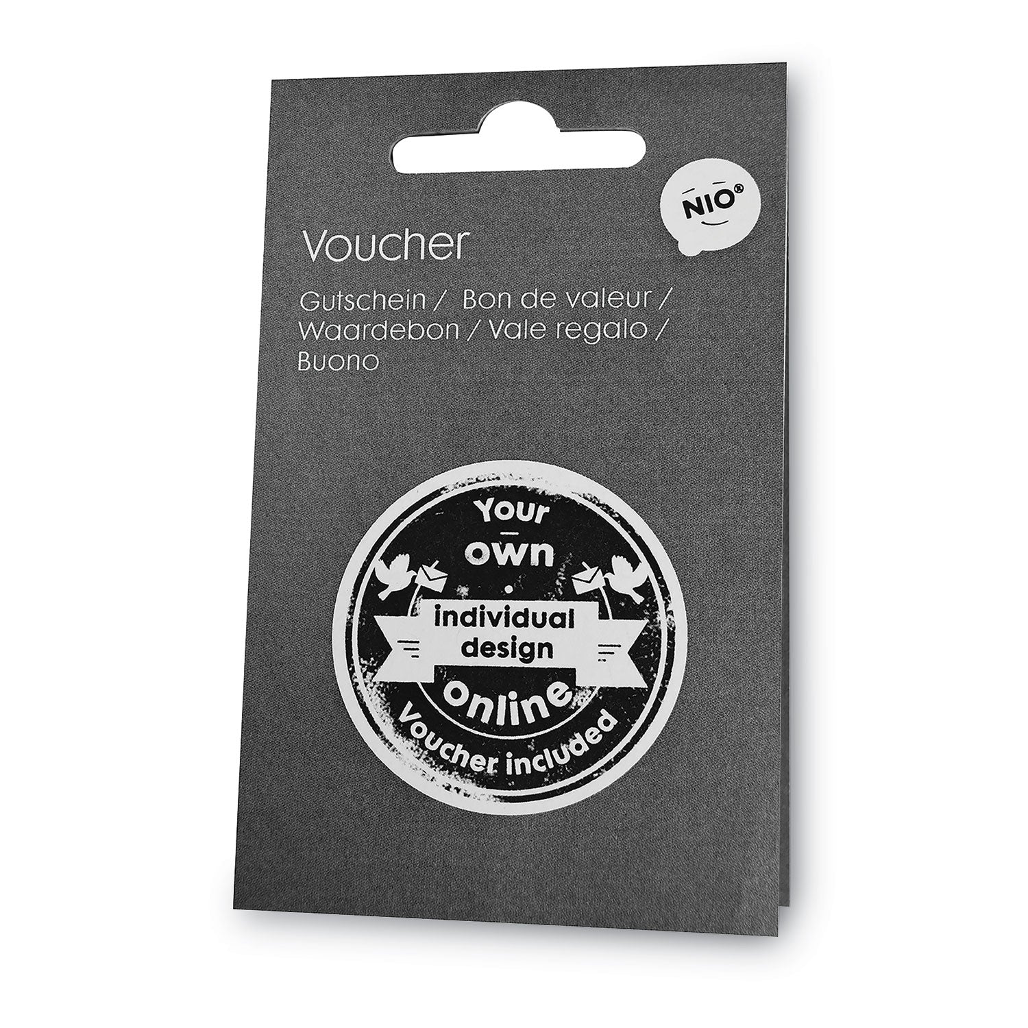 NIO® Custom Stamp Voucher, For Use With Nio 071509 Stamp