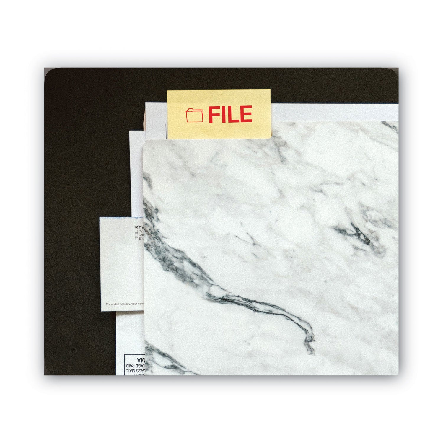 ACCUSTAMP2® Pre-Inked Shutter Stamp, Red, FILE,.63 x 0.5