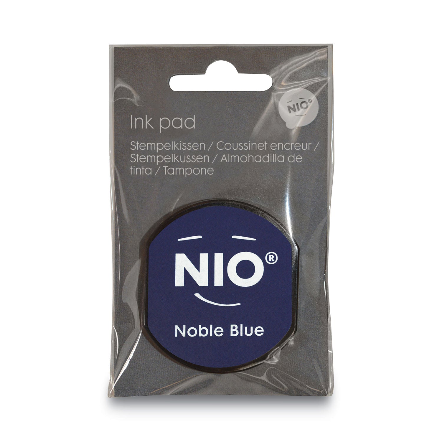NIO® Ink Pad for NIO Stamp with Voucher, 2.75" x 2.75", Noble Blue