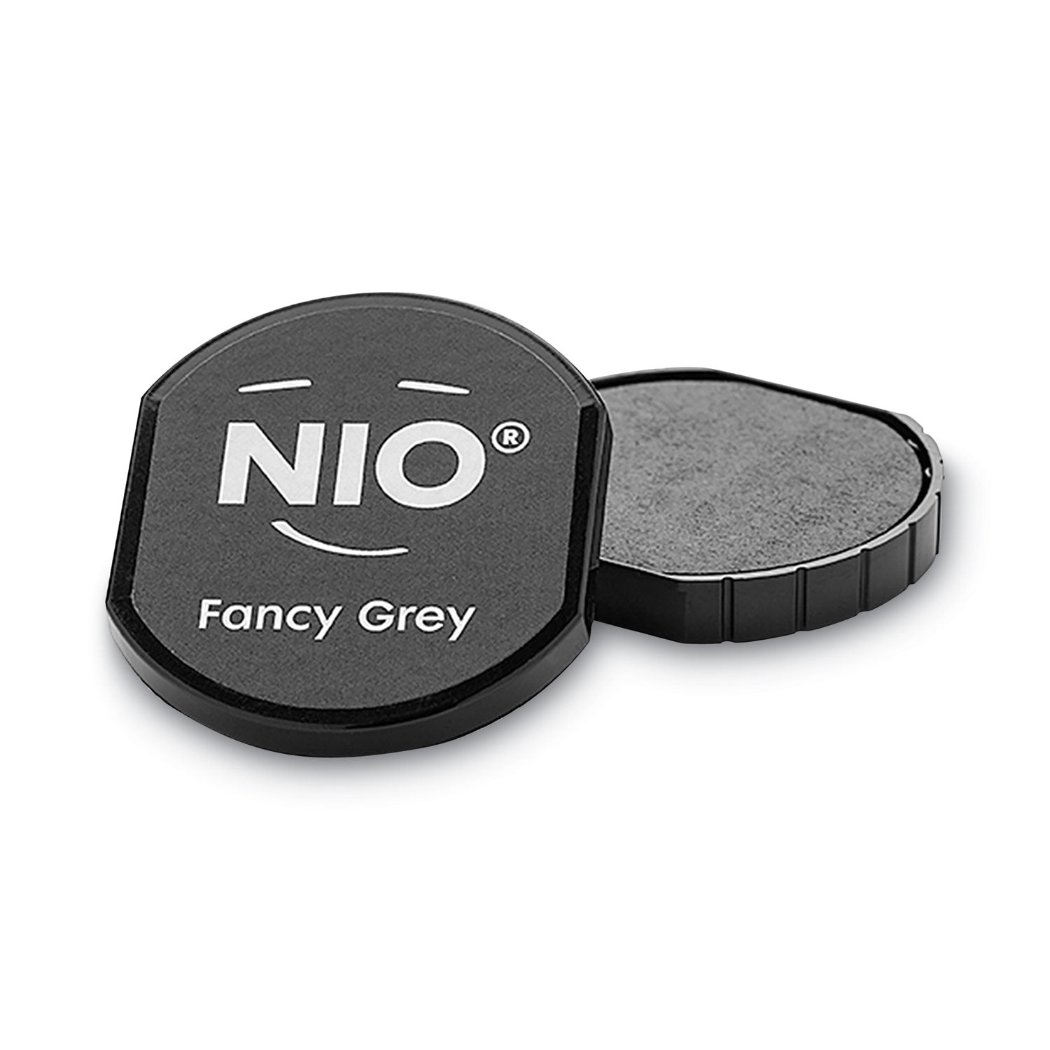 NIO® Ink Pad for NIO Stamp with Voucher, 2.75" x 2.75", Fancy Gray