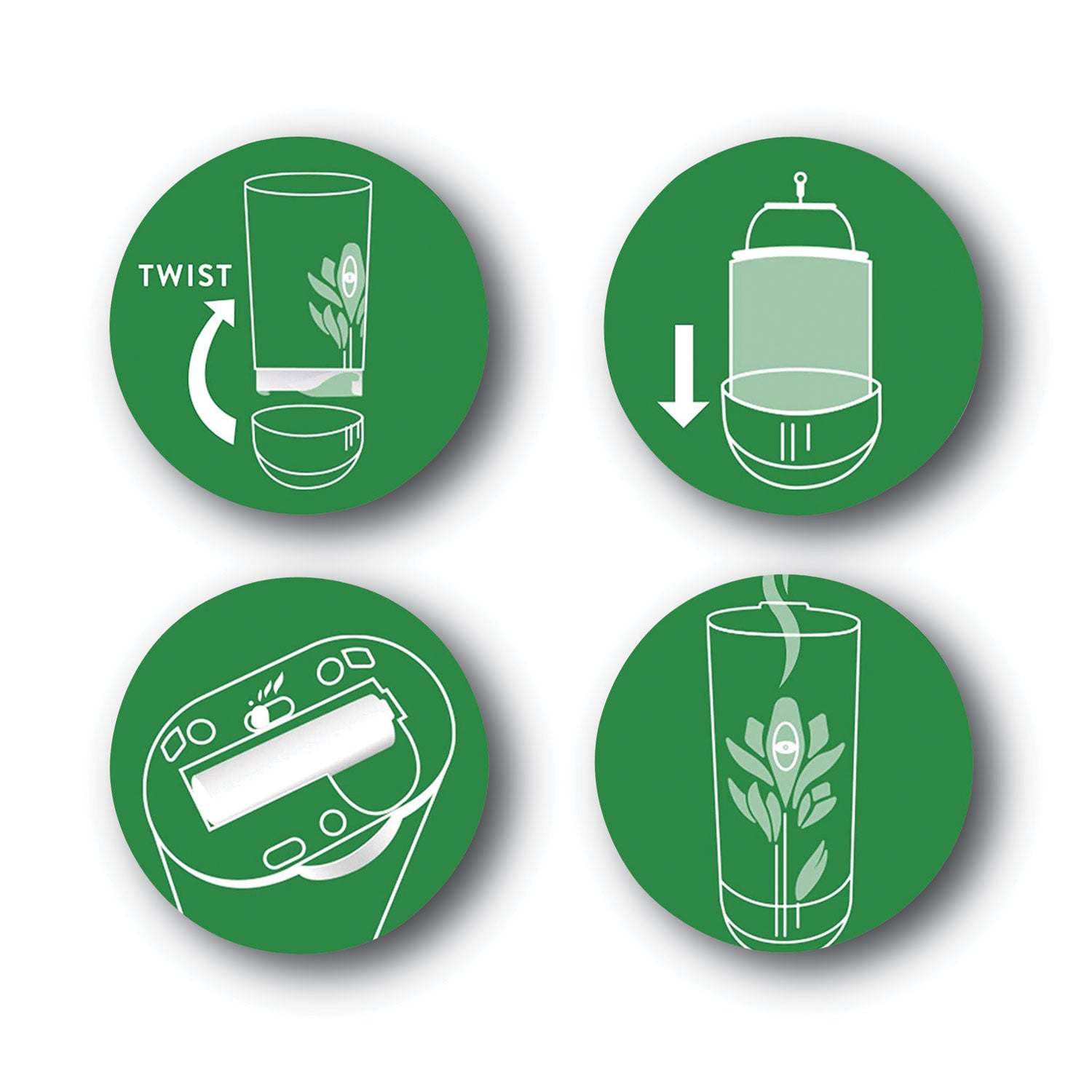 Air Wick® Freshmatic Life Scents Ultra Refill, Paradise Retreat, 5.89 Oz Aerosol Spray, 6/carton