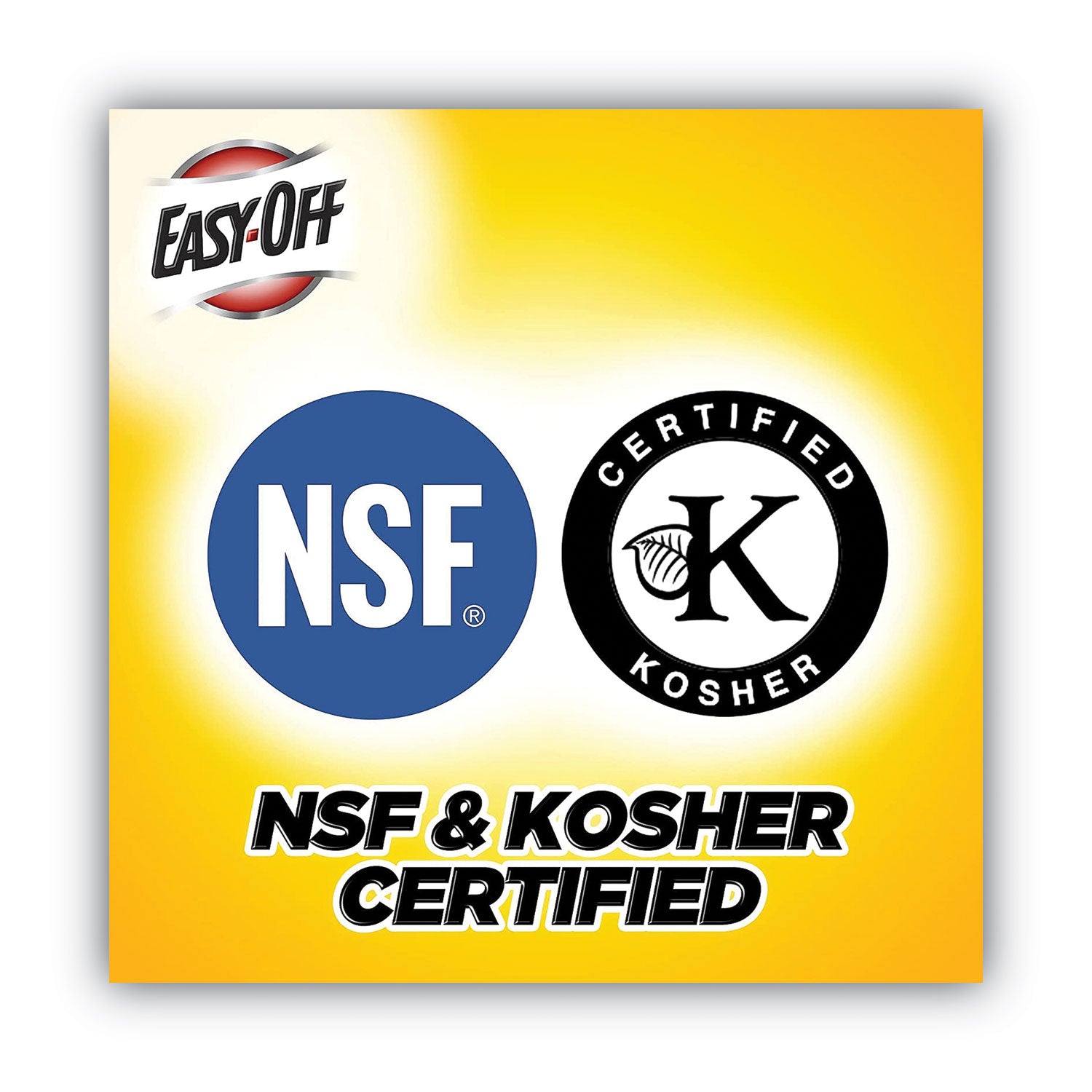 EASY-OFF® Heavy Duty Oven Cleaner, Fresh Scent, Foam, 14.5 Oz Aerosol Spray