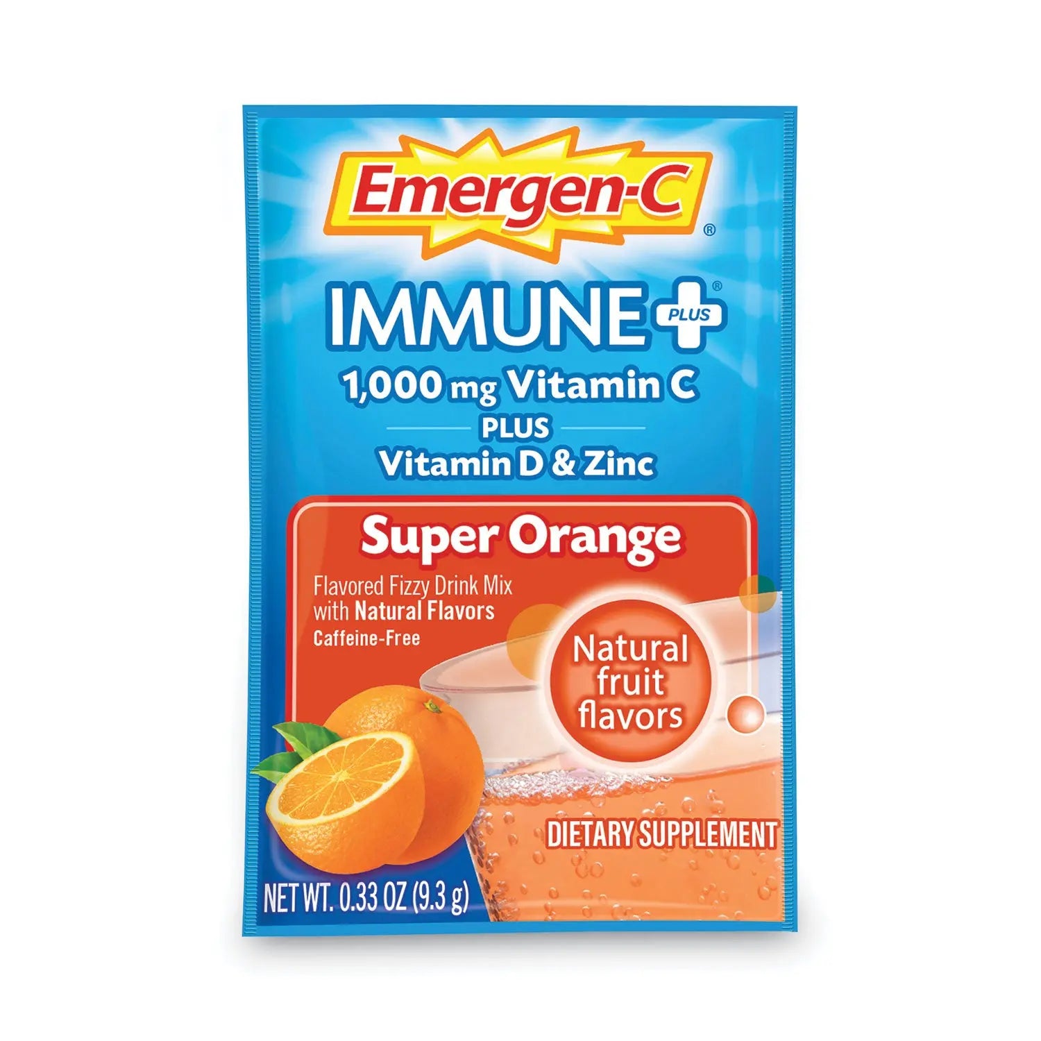 Immune+ Formula, 0.33 oz, Super Orange, 30 Packets Emergen-C® Flipcost