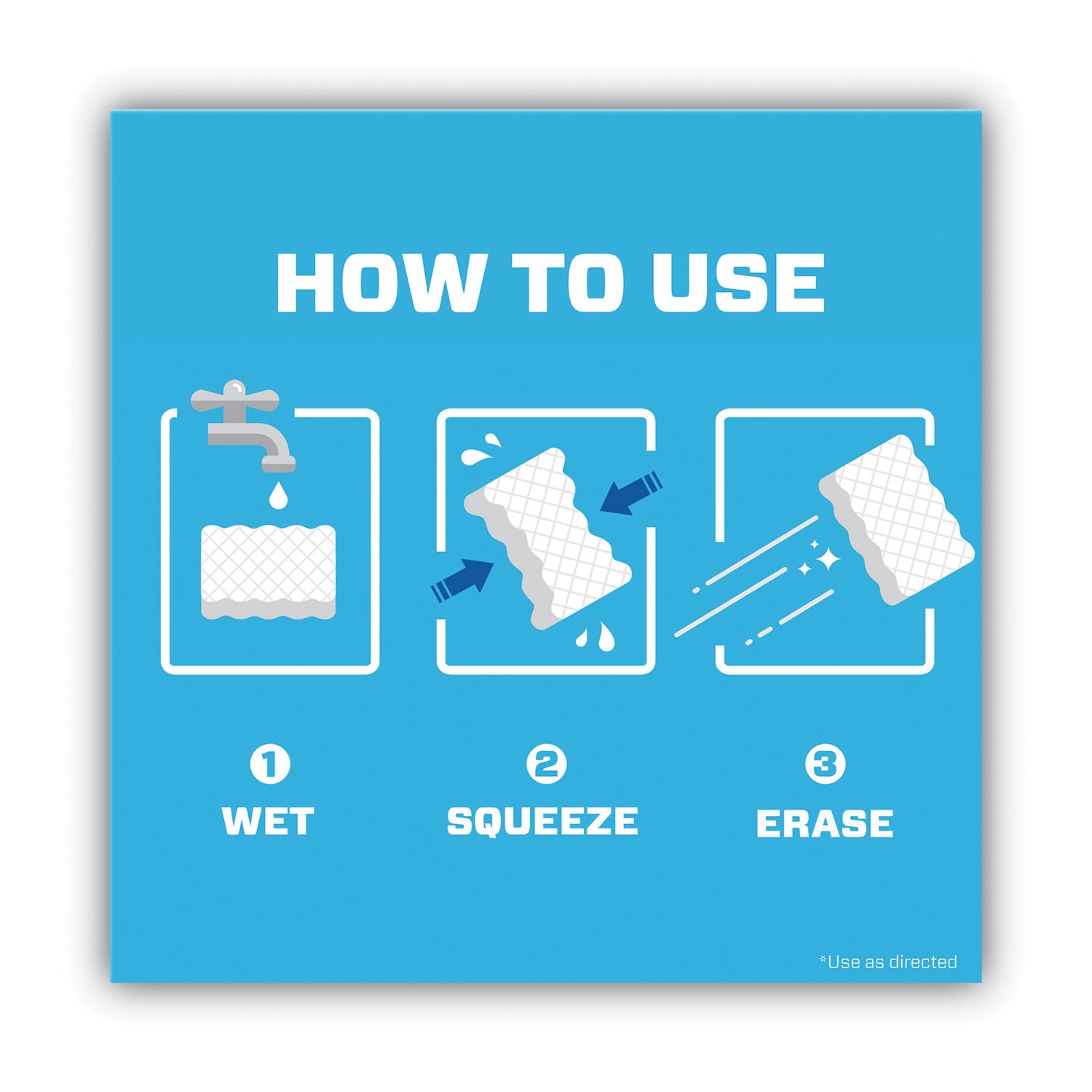 Mr. Clean® Magic Eraser Extra Durable. 4.6 X 2.4, 0.7" Thick, White, 7/pack