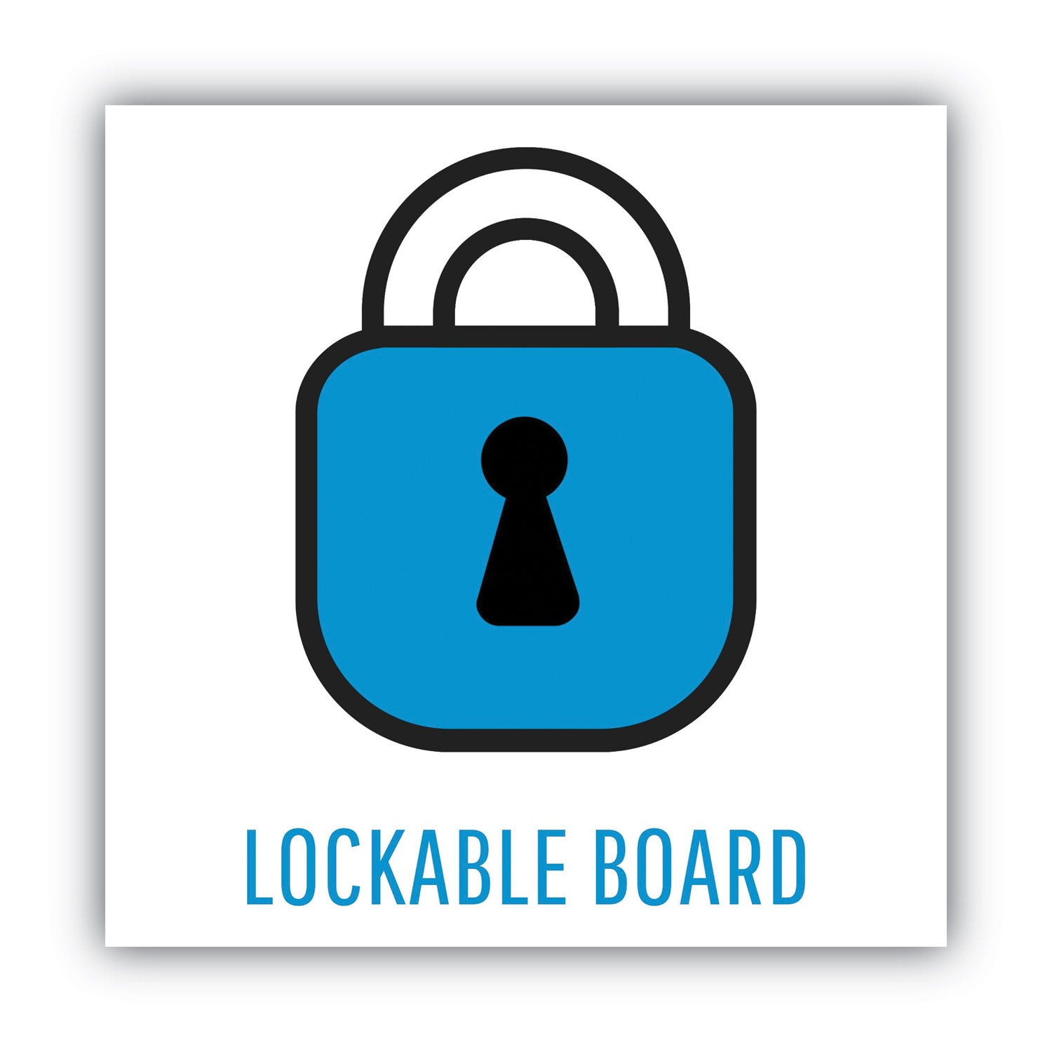 MasterVision® Slim-Line Enclosed Fabric Bulletin Board with One Door, 28" x 38", Gray Surface, Satin Aluminum Frame