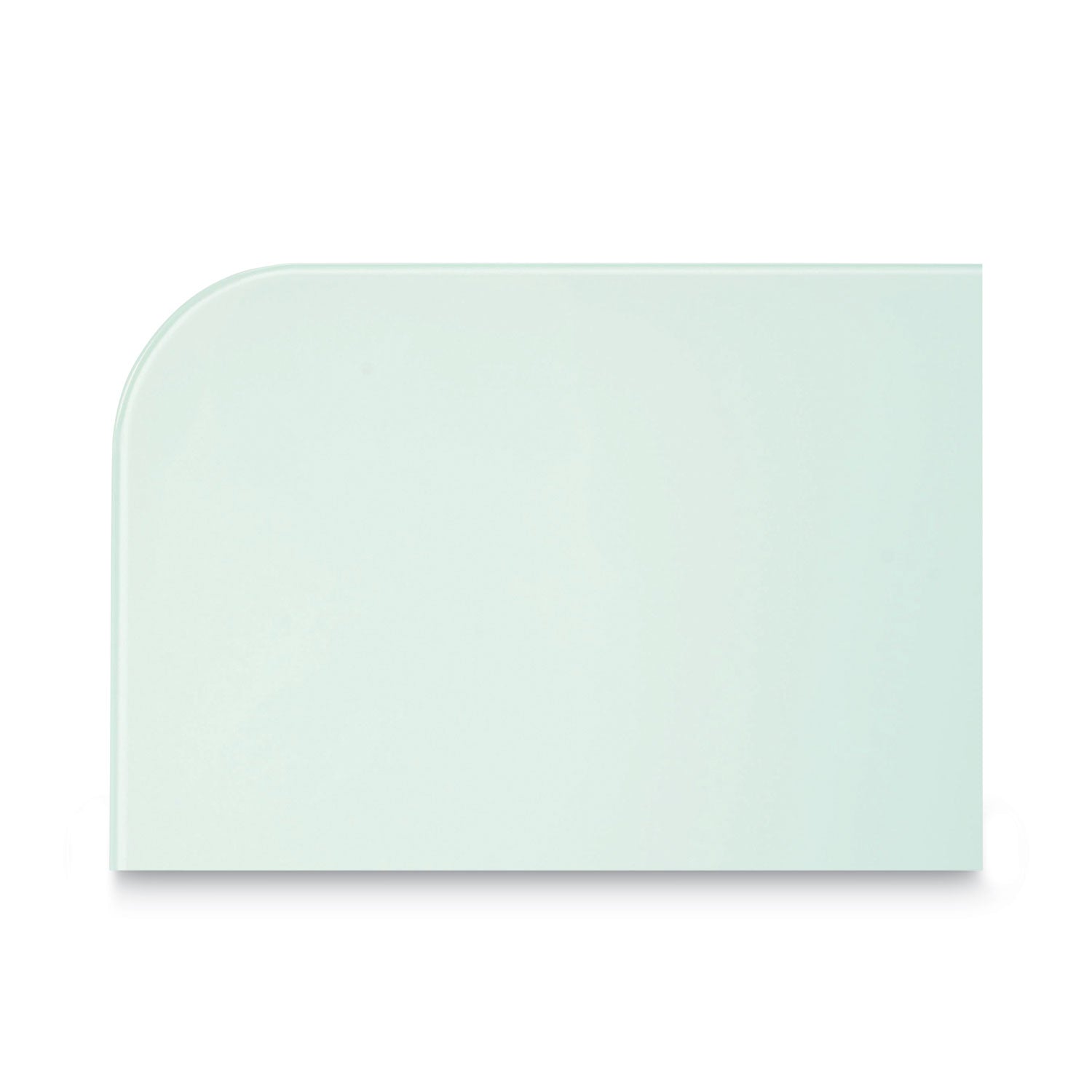 MasterVision® Magnetic Glass Dry Erase Board, 48" x 36", Opaque White Surface