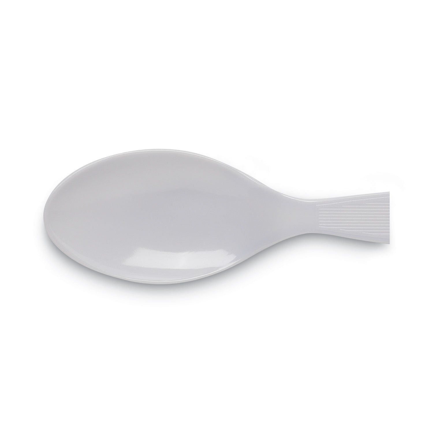 Dixie® Individually Wrapped Mediumweight Polystyrene Cutlery, Spoon, Plastic, White, 1,000/Carton