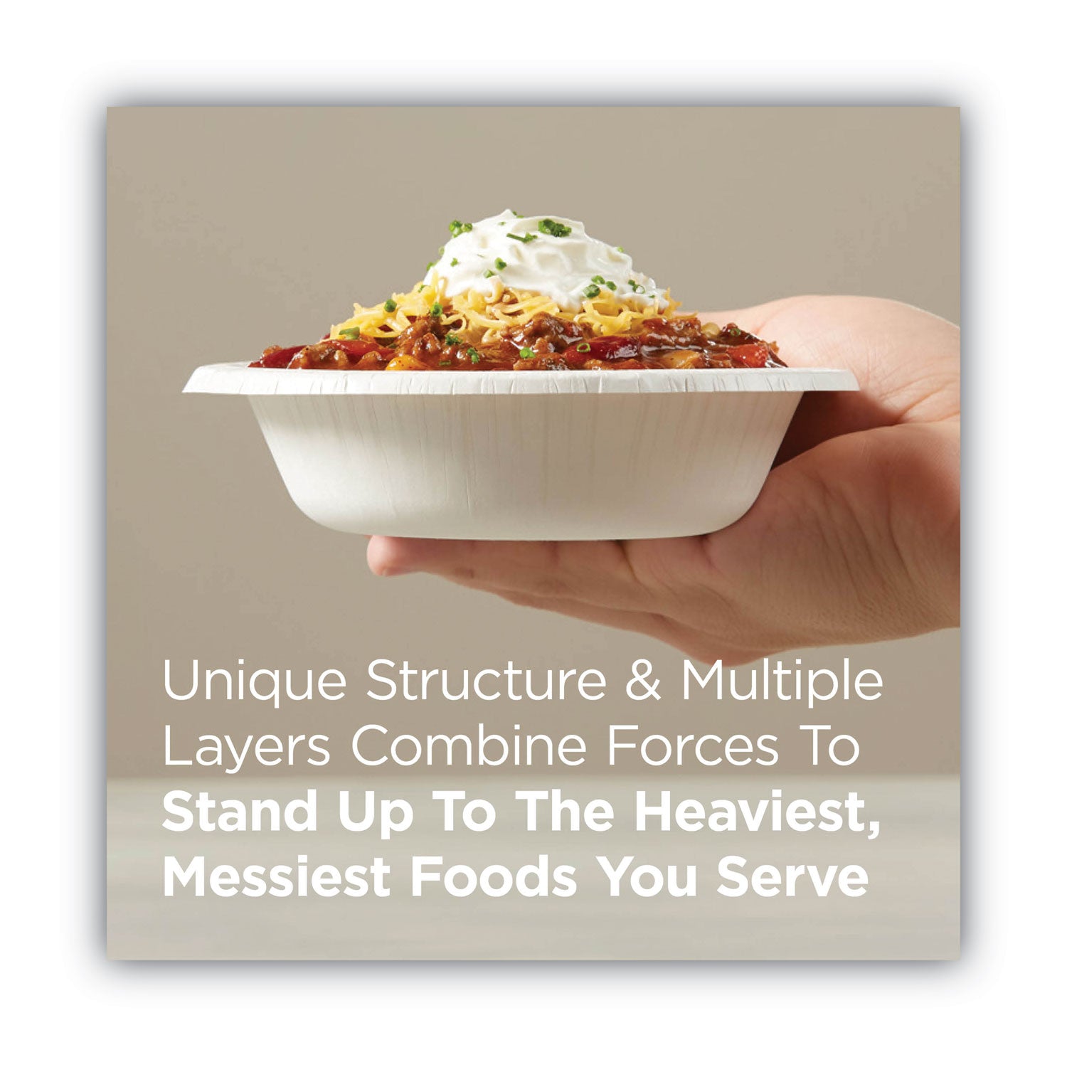 Dixie® Pathways Heavyweight Paper Bowls, 20 Oz, White/green/burgundy, 125/pack