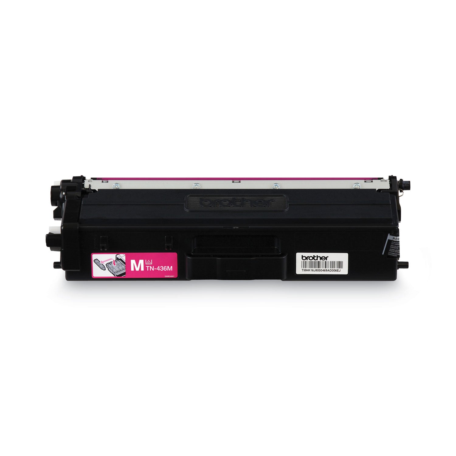Brother Tn436m Super High-Yield Toner, 6,500 Page-Yield, Magenta