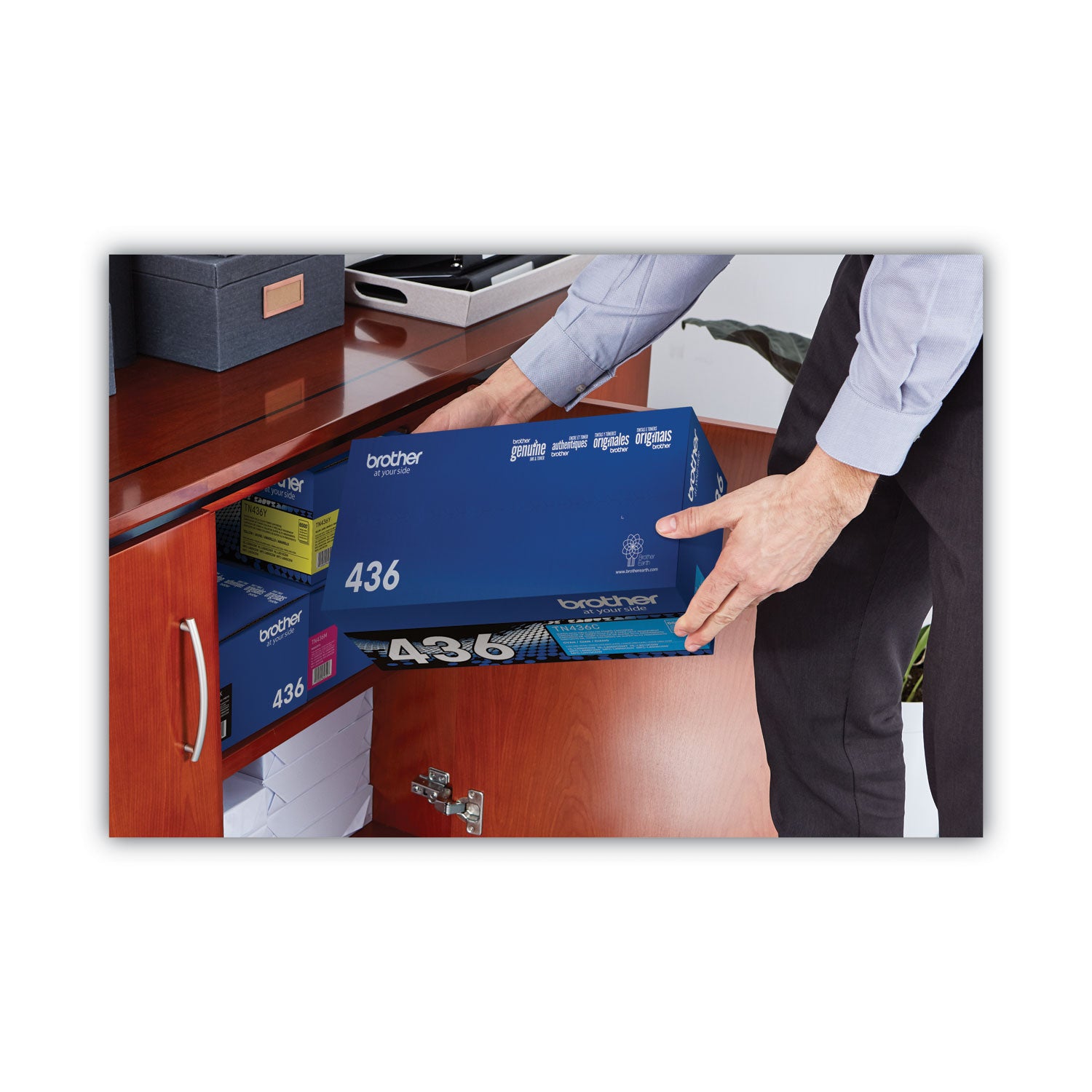 Brother Tn436c Super High-Yield Toner, 6,500 Page-Yield, Cyan