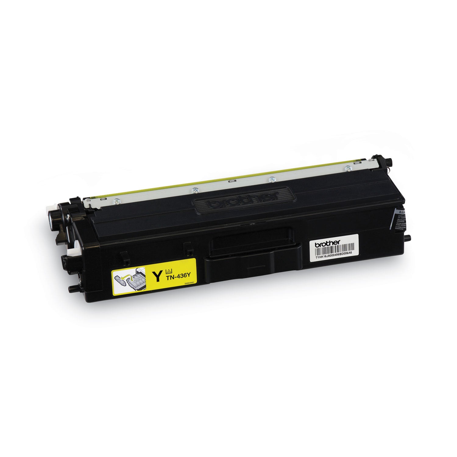 Brother Tn436y Super High-Yield Toner, 6,500 Page-Yield, Yellow