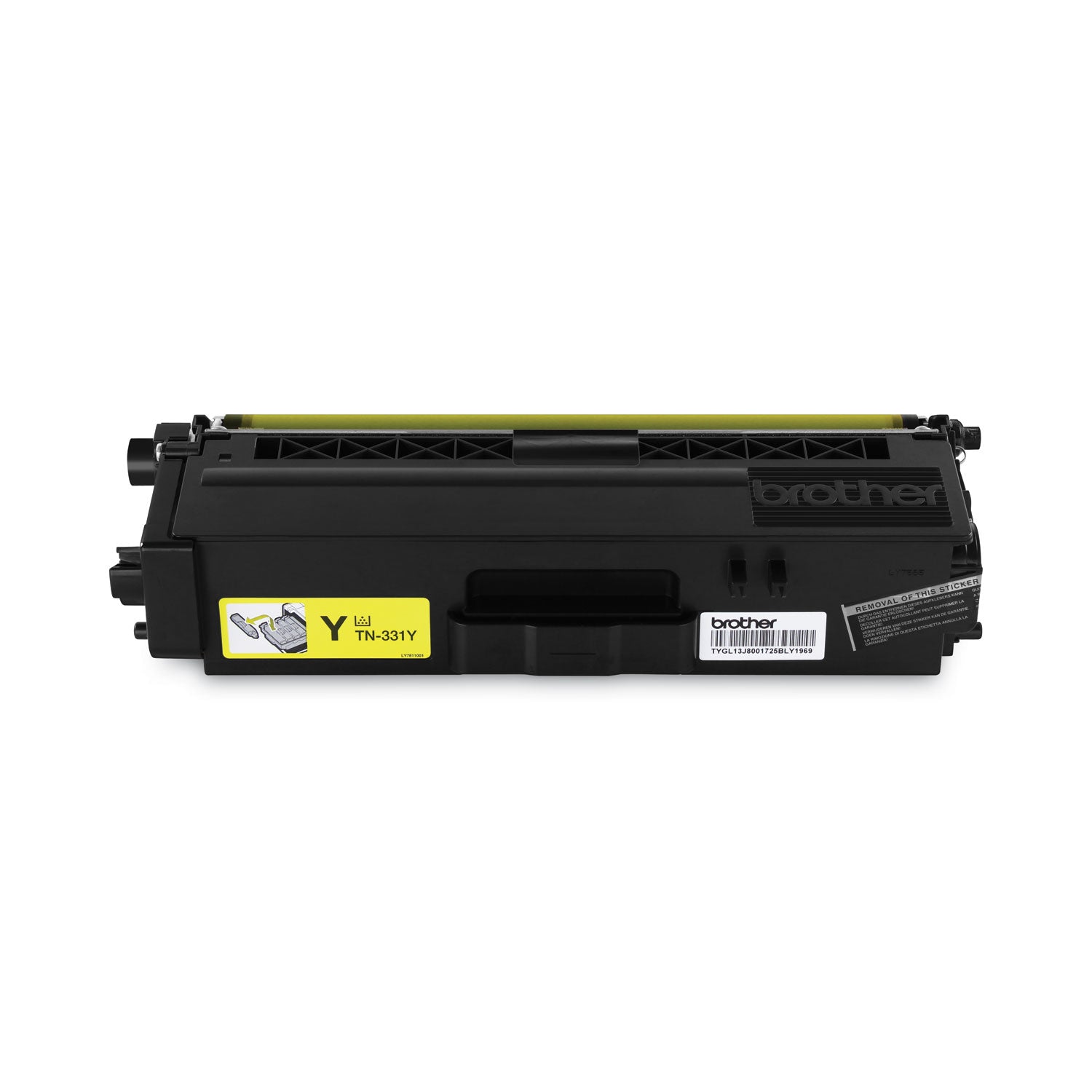 Brother Tn331y Toner, 1,500 Page-Yield, Yellow