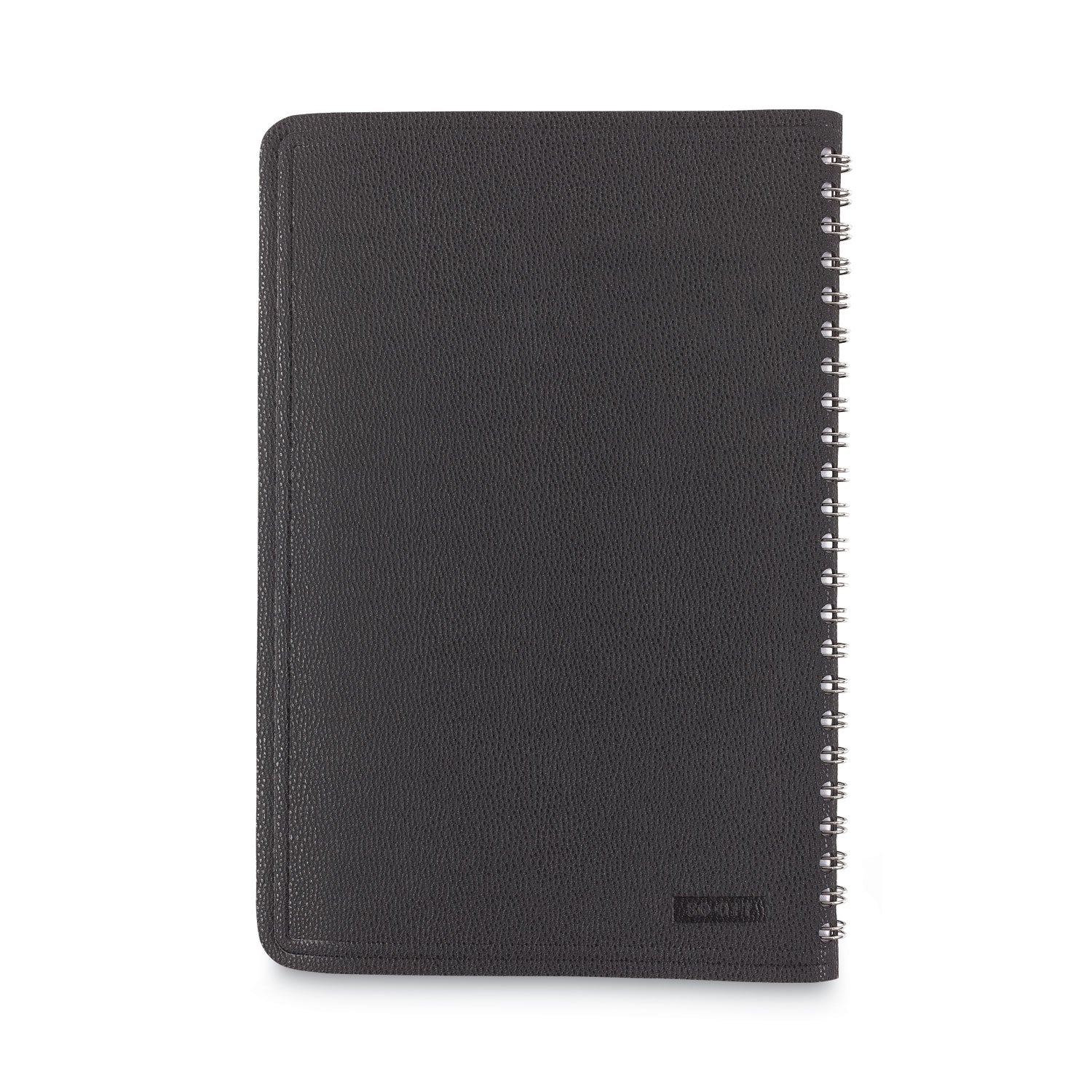 AT-A-GLANCE® Telephone/Address Book, 4.78 x 8, Black Simulated Leather, 100 Sheets