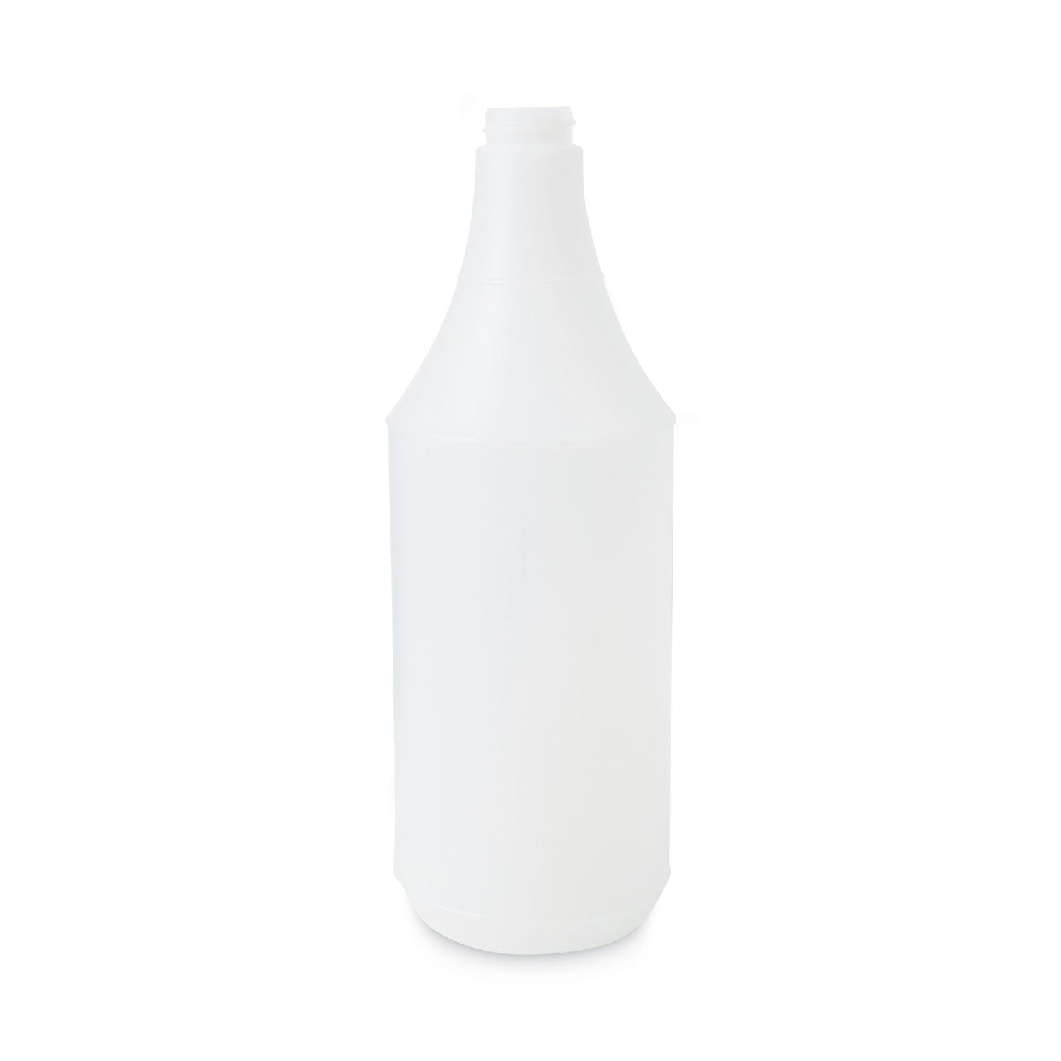 Boardwalk® Embossed Plastic Spray Bottle, 32 oz, Clear, 24/Carton
