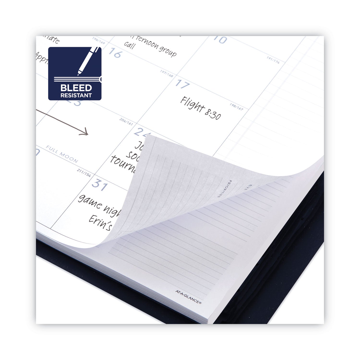 AT-A-GLANCE® Weekly Appointment Book Refill Hourly Ruled, 6.25 x 3.25, White Sheets, 12-Month (Jan to Dec): 2025
