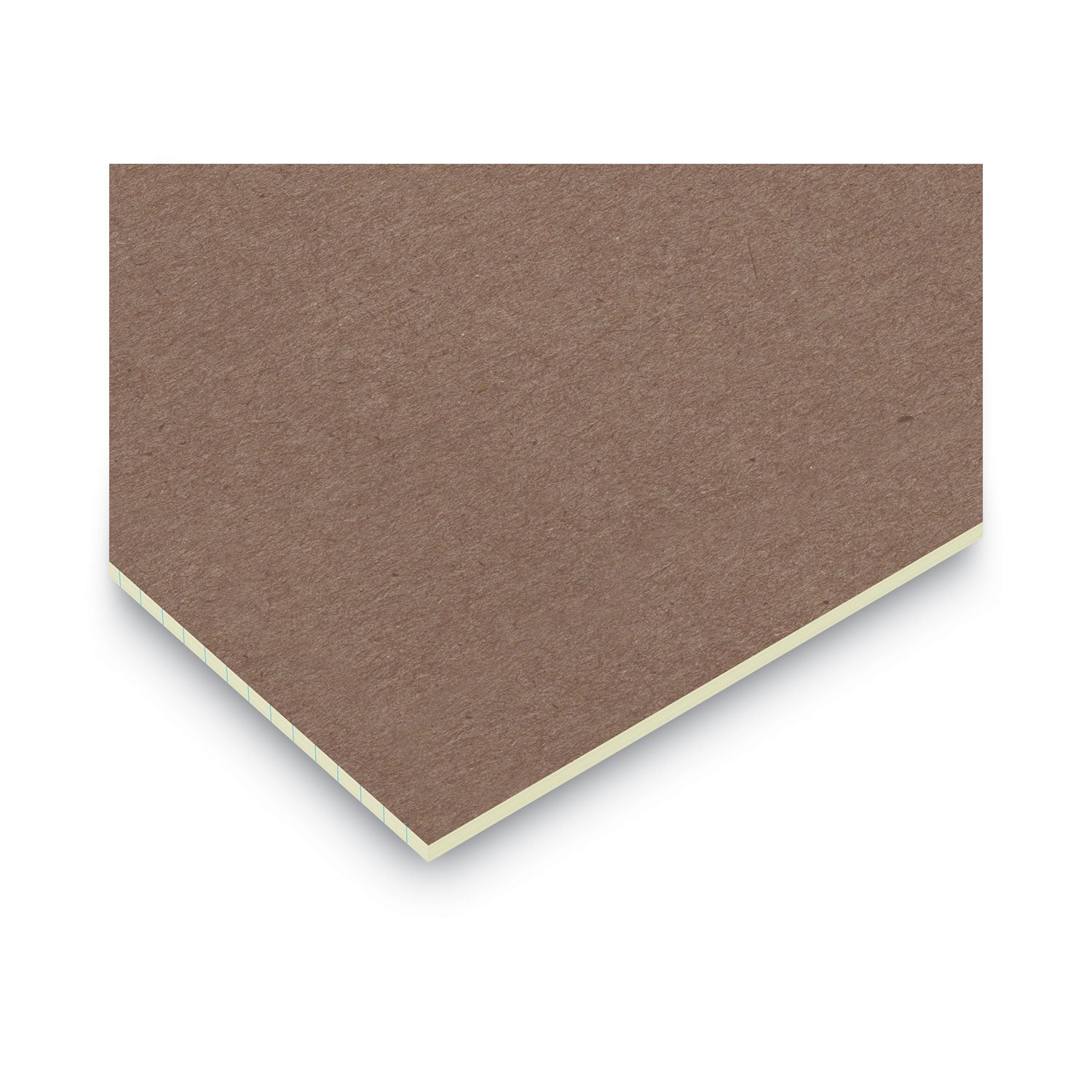 Universal® Glue Top Pads, Narrow Rule, 50 Canary-Yellow 8.5 X 11 Sheets, Dozen