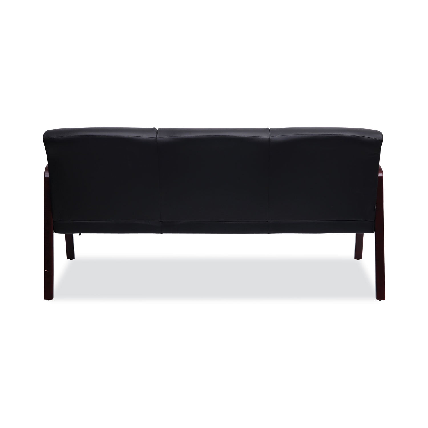Alera® Alera Reception Lounge WL Series 3-Seat Sofa, 65.13" x 26.13" x 33", Black