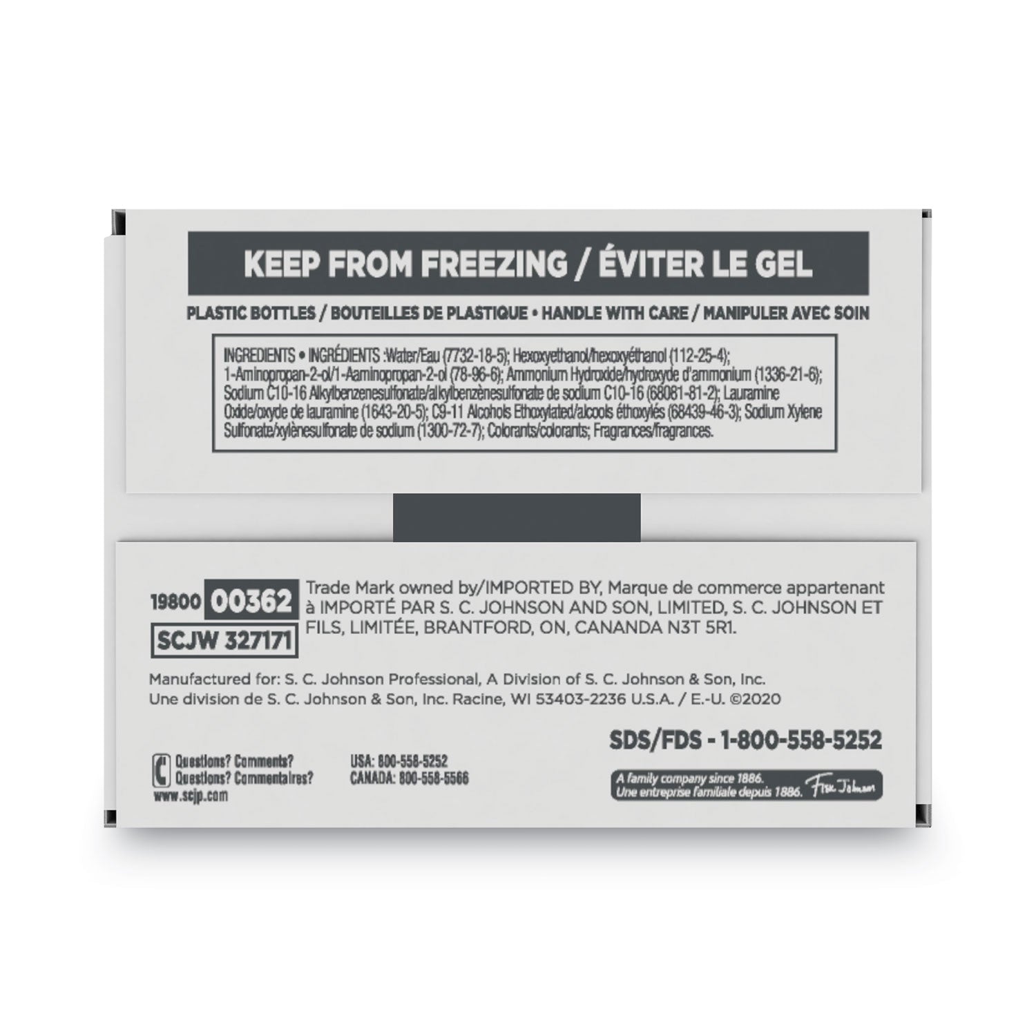 Windex® Original Glass Cleaner, Fresh Scent, 32 Oz Spray Bottle, 4/carton