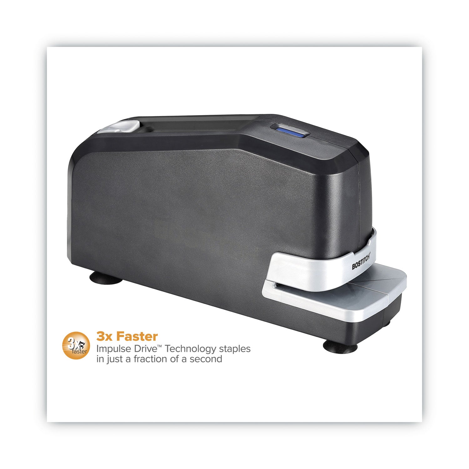 Bostitch® Impulse 30 Electric Stapler, 30-Sheet Capacity, Black