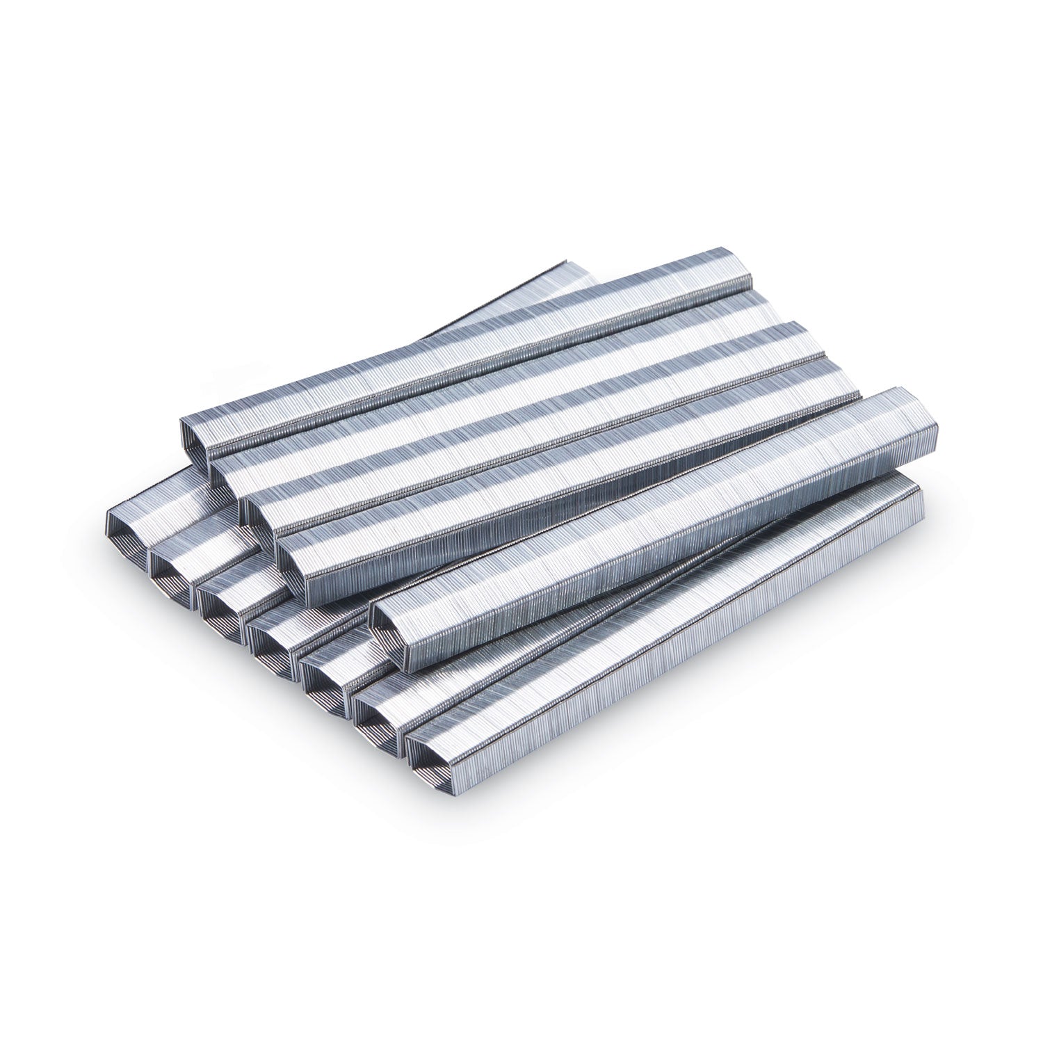 Bostitch® B8 Powercrown Premium Staples, 0.38" Leg, 0.5" Crown, Steel, 5,000/box