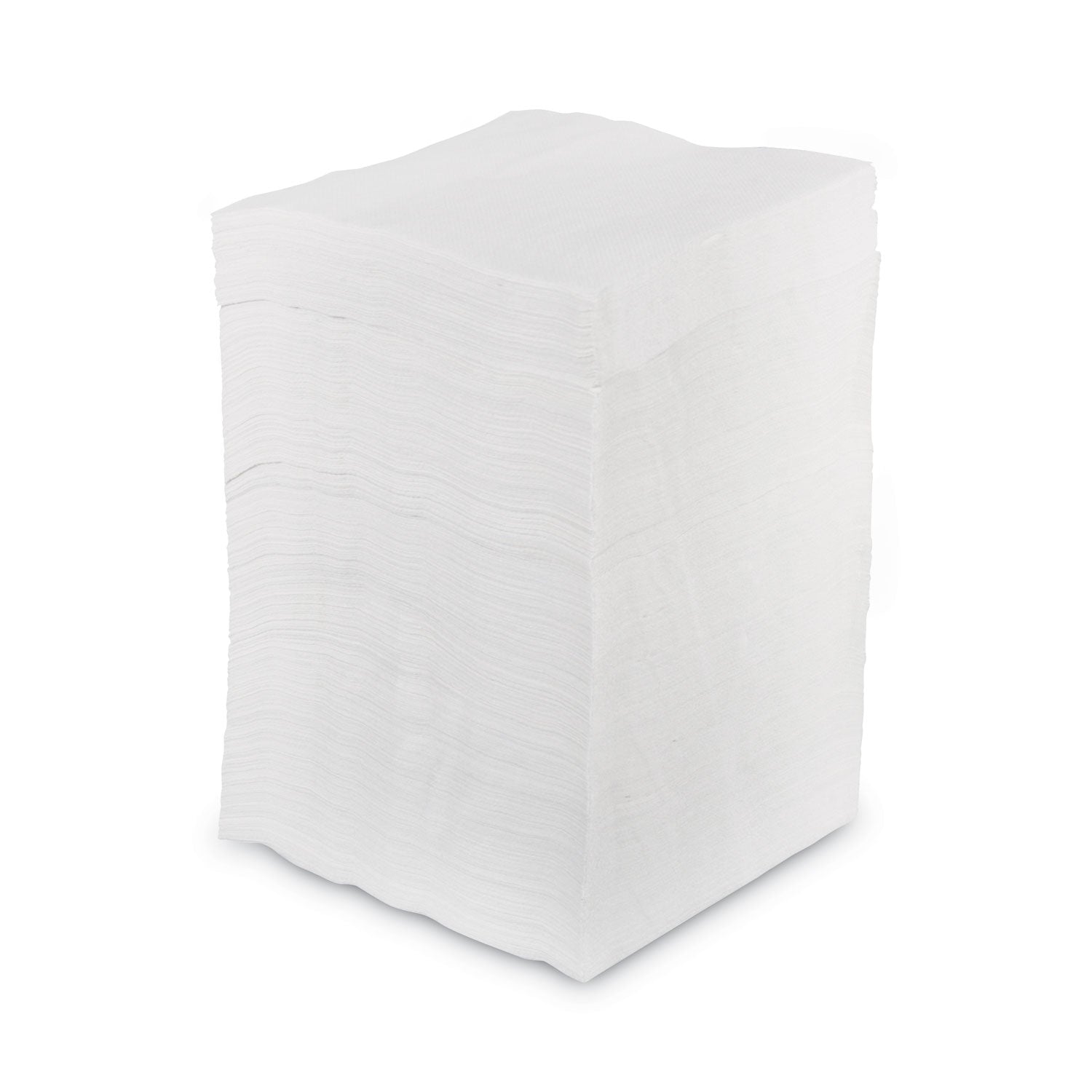 1/4-Fold Lunch Napkins, 1-Ply, 11.8" x 11.2", White, 6,000/Carton