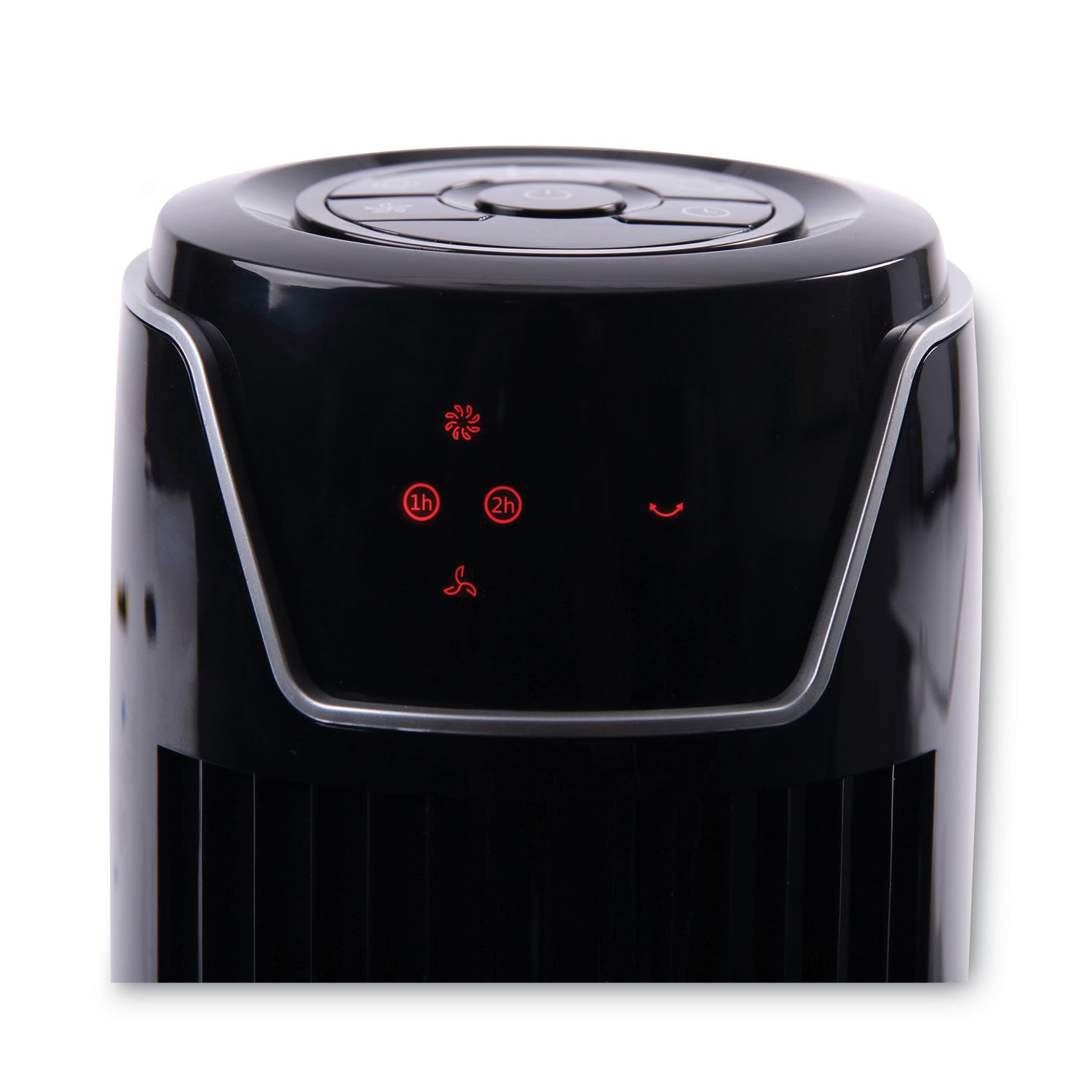 Alera® 36" 3-Speed Oscillating Tower Fan With Remote Control, Plastic, Black