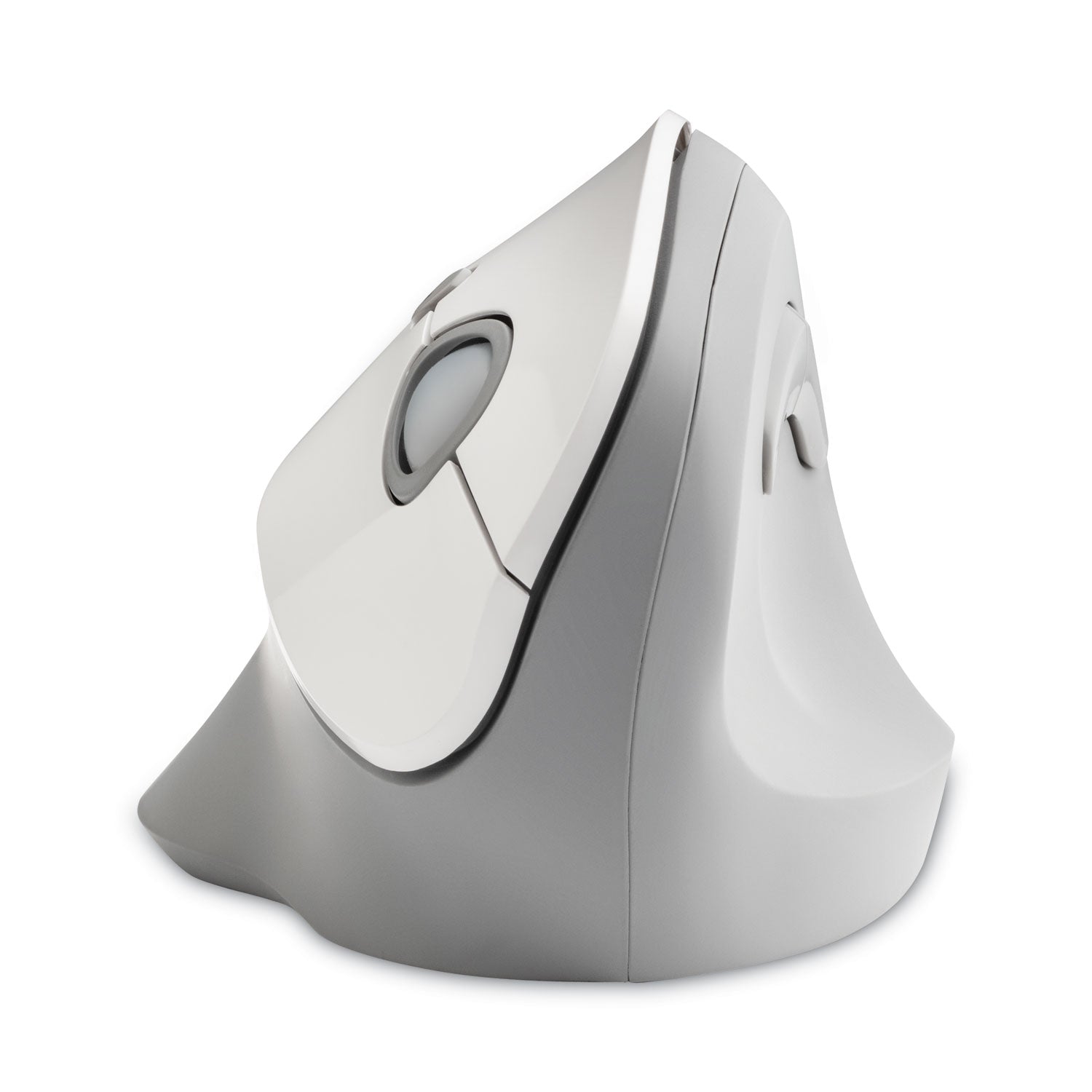 Kensington® Pro Fit Ergo Vertical Wireless Mouse, 2.4 Ghz Frequency/65.62 Ft Wireless Range, Right Hand Use, Gray